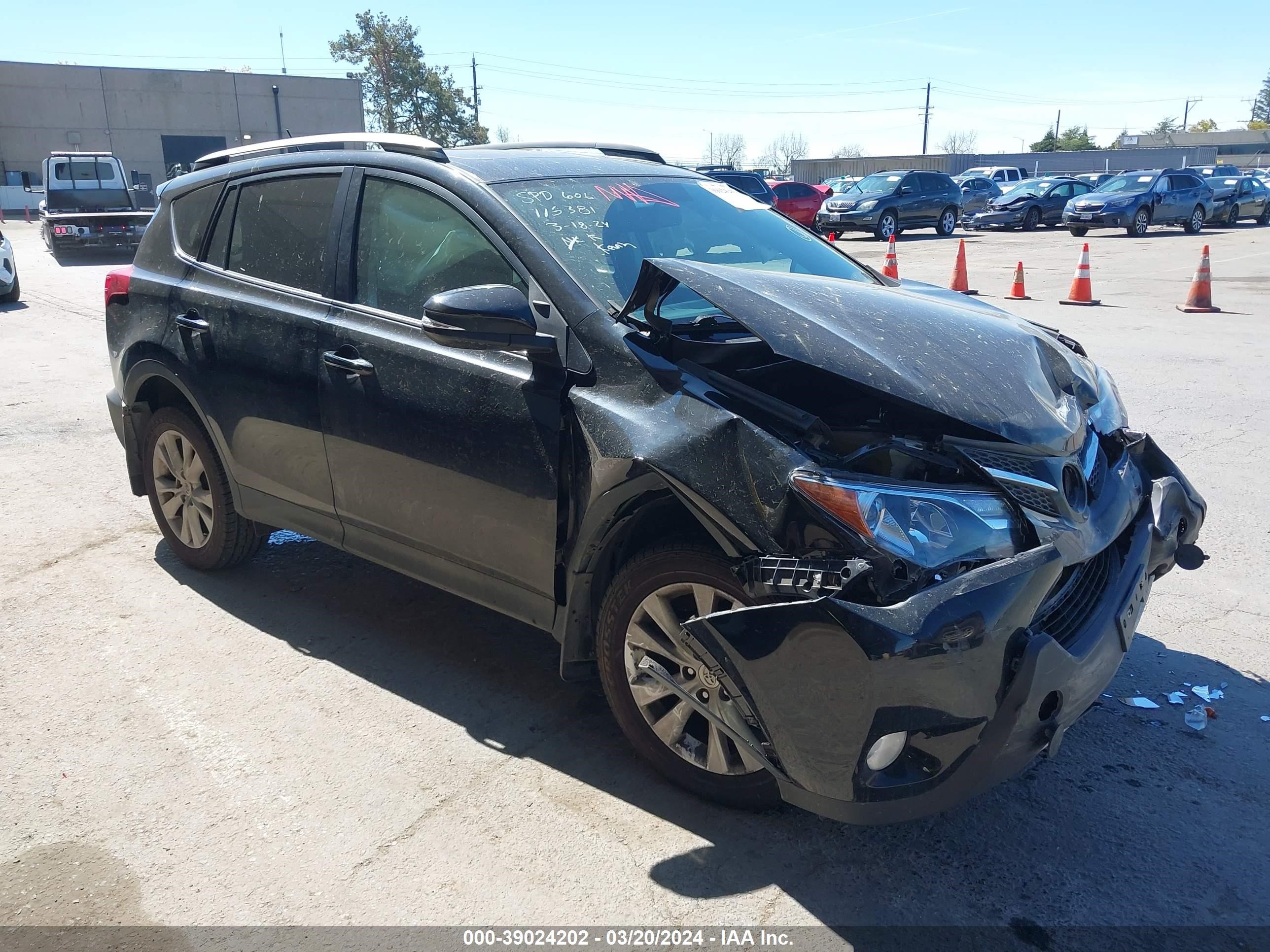 TOYOTA RAV 4 2015 2t3dfrev3fw366404