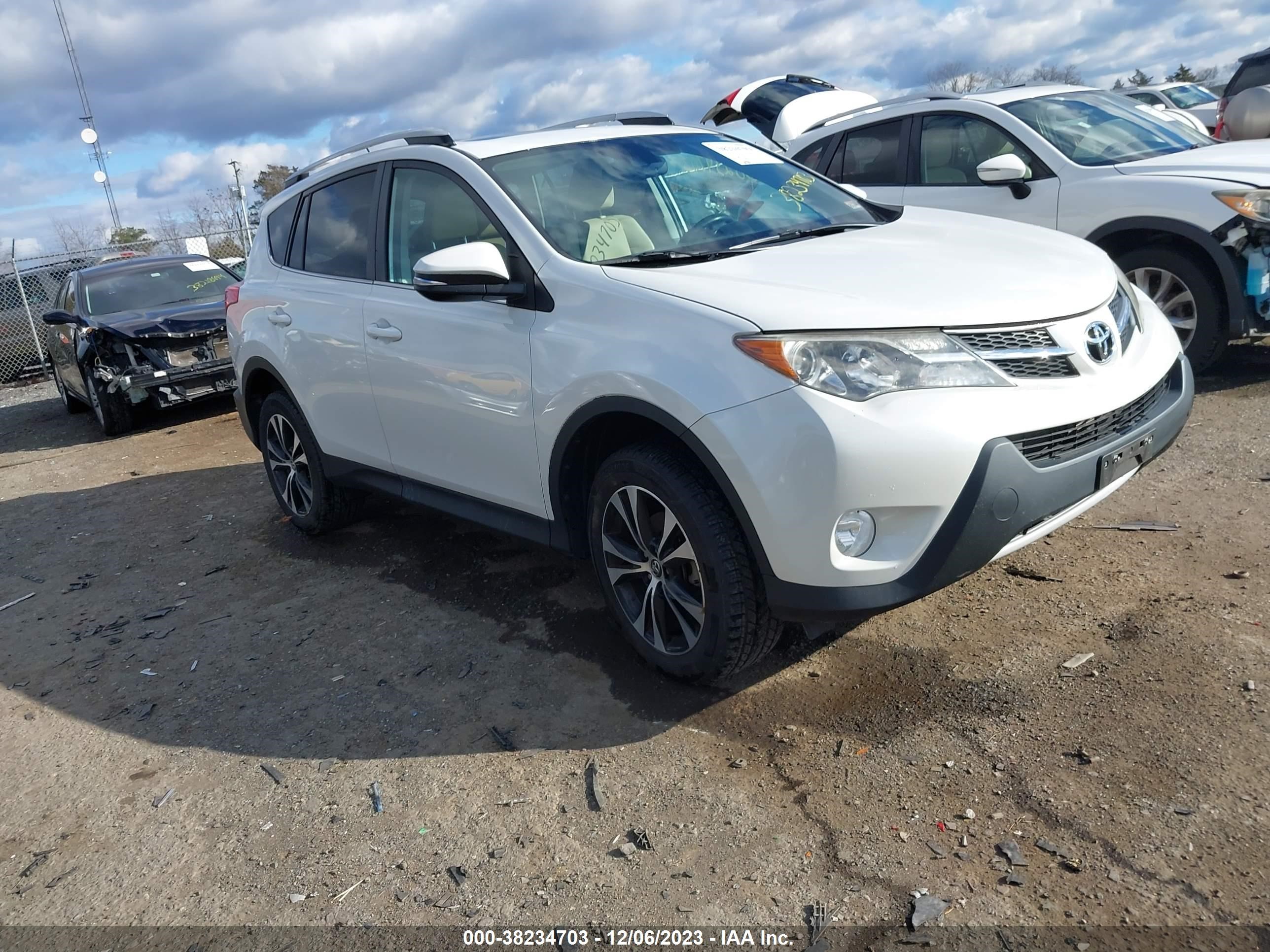 TOYOTA RAV 4 2015 2t3dfrev7fw369791