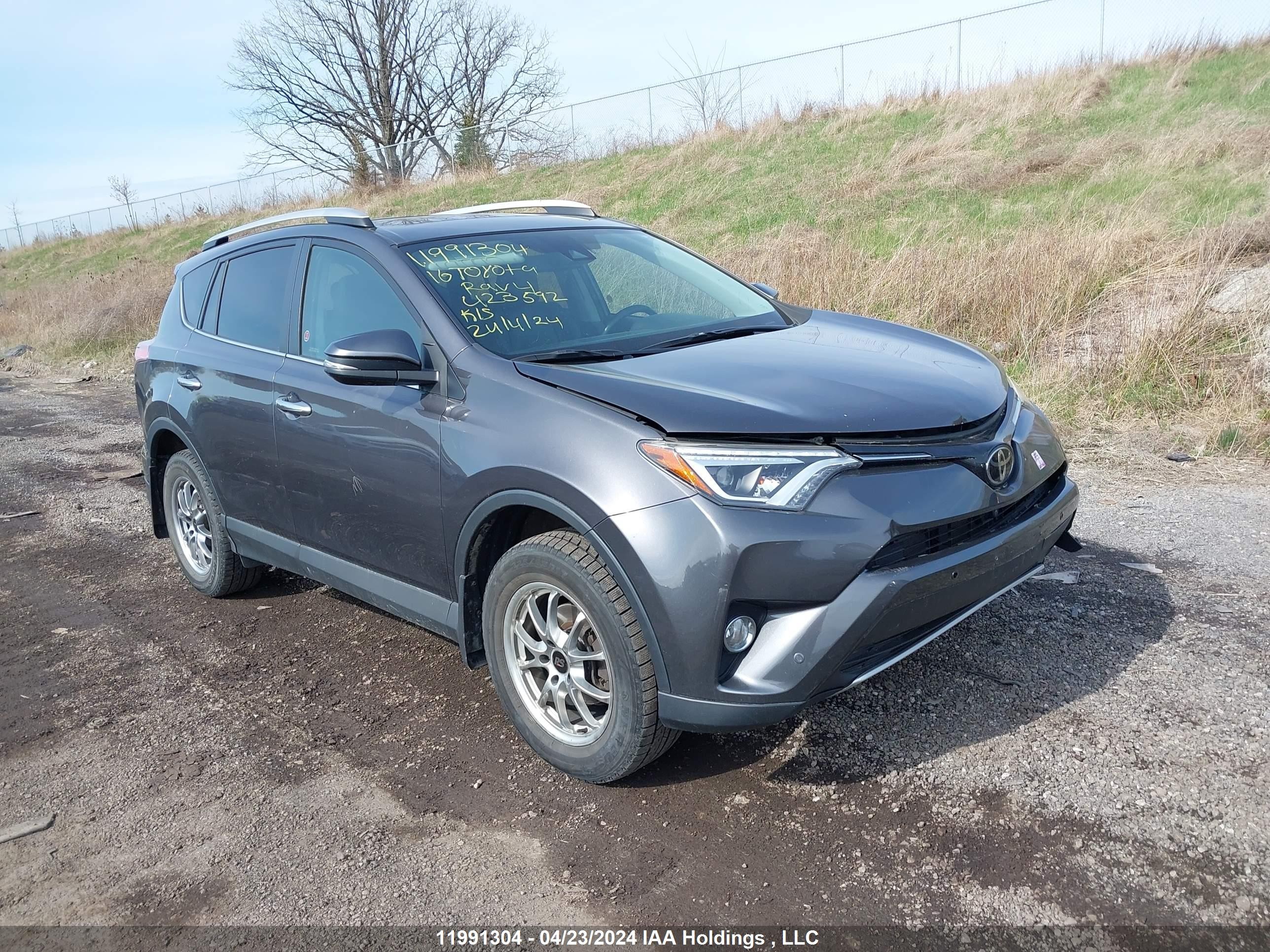 TOYOTA RAV 4 2016 2t3dfrev7gw423592