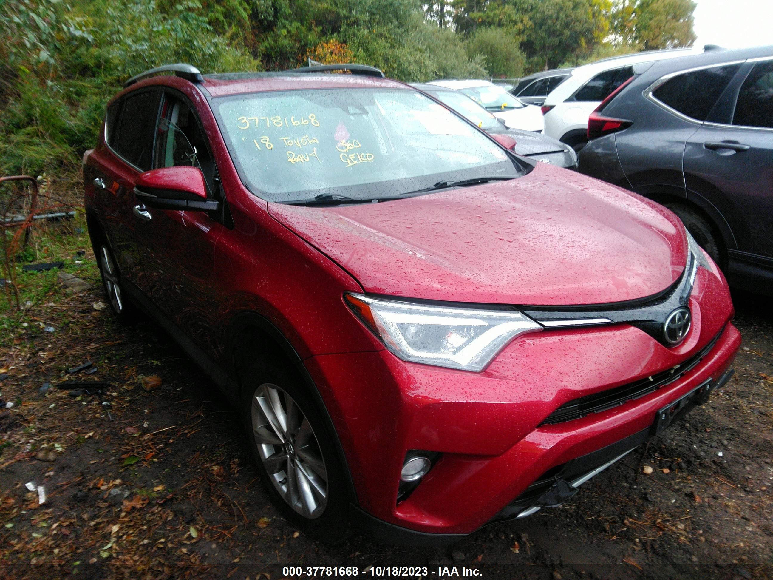 TOYOTA RAV 4 2018 2t3dfrevxjw720296