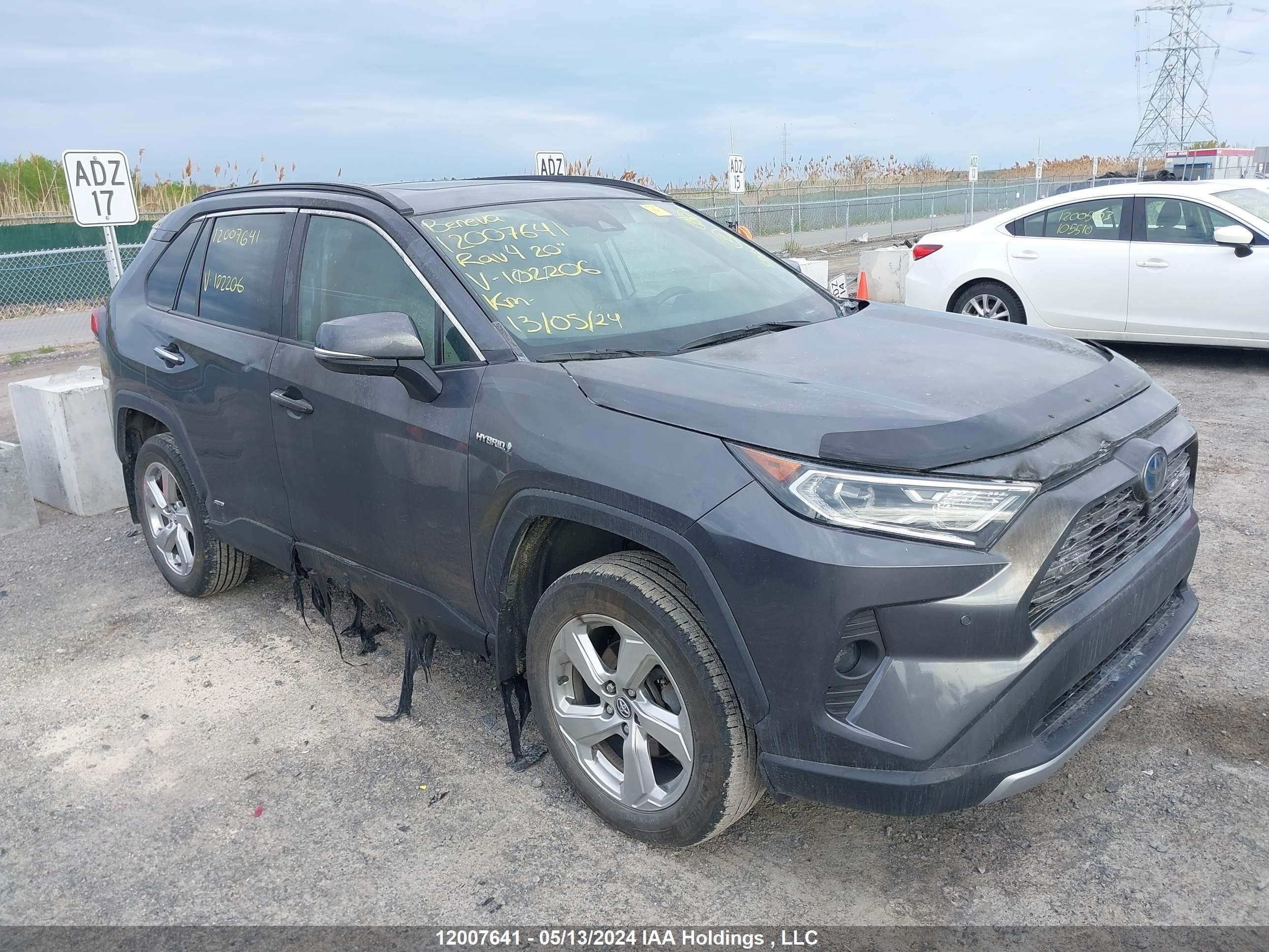 TOYOTA RAV 4 2020 2t3dwrfv3lw102206