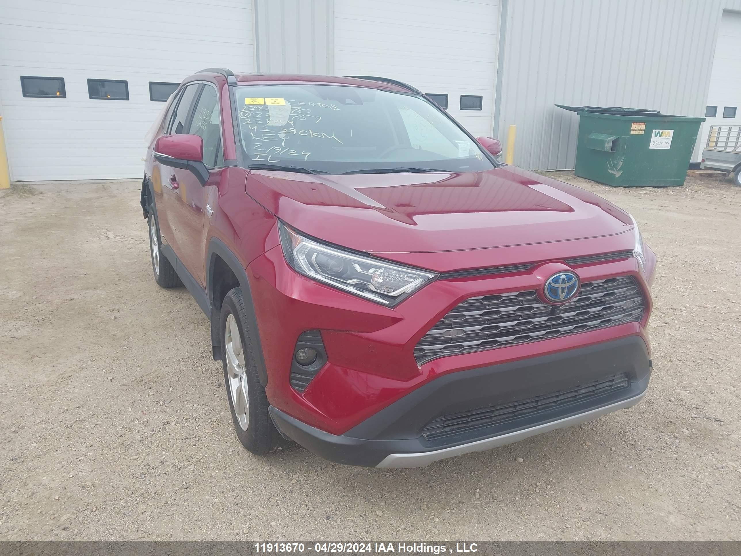 TOYOTA RAV 4 2021 2t3dwrfvxmw122759