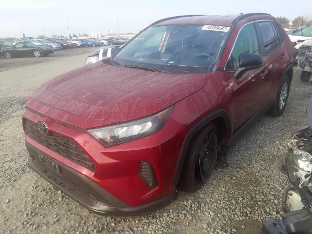 TOYOTA RAV4 LE 2021 2t3h1rfv3mw143193