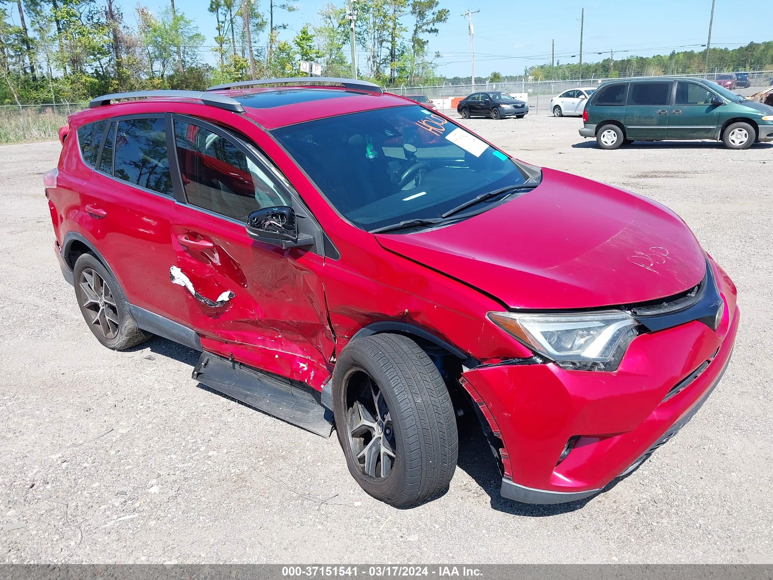 TOYOTA RAV 4 2017 2t3nfrev7hw339195