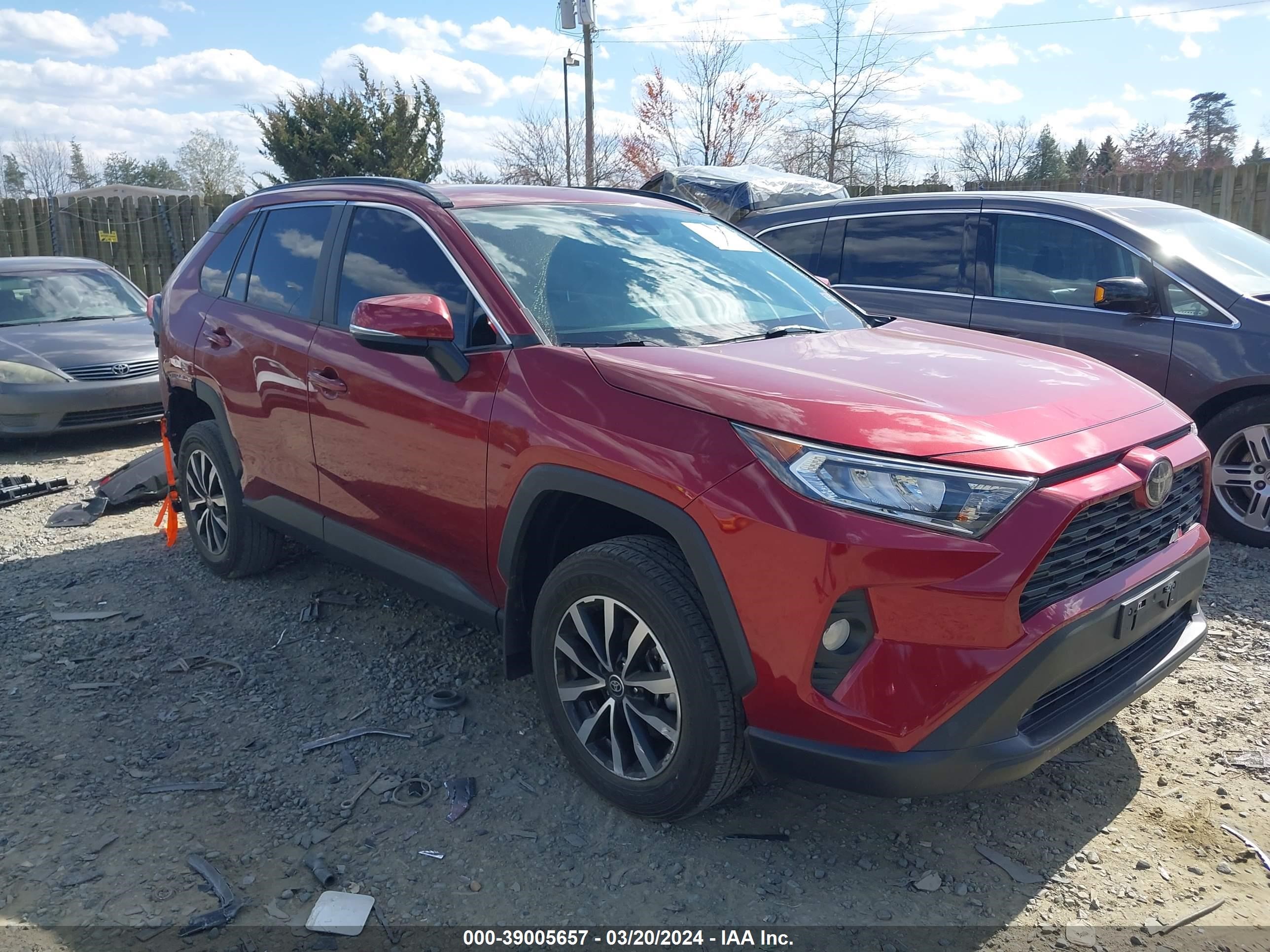 TOYOTA RAV 4 2021 2t3p1rfv8mw161524