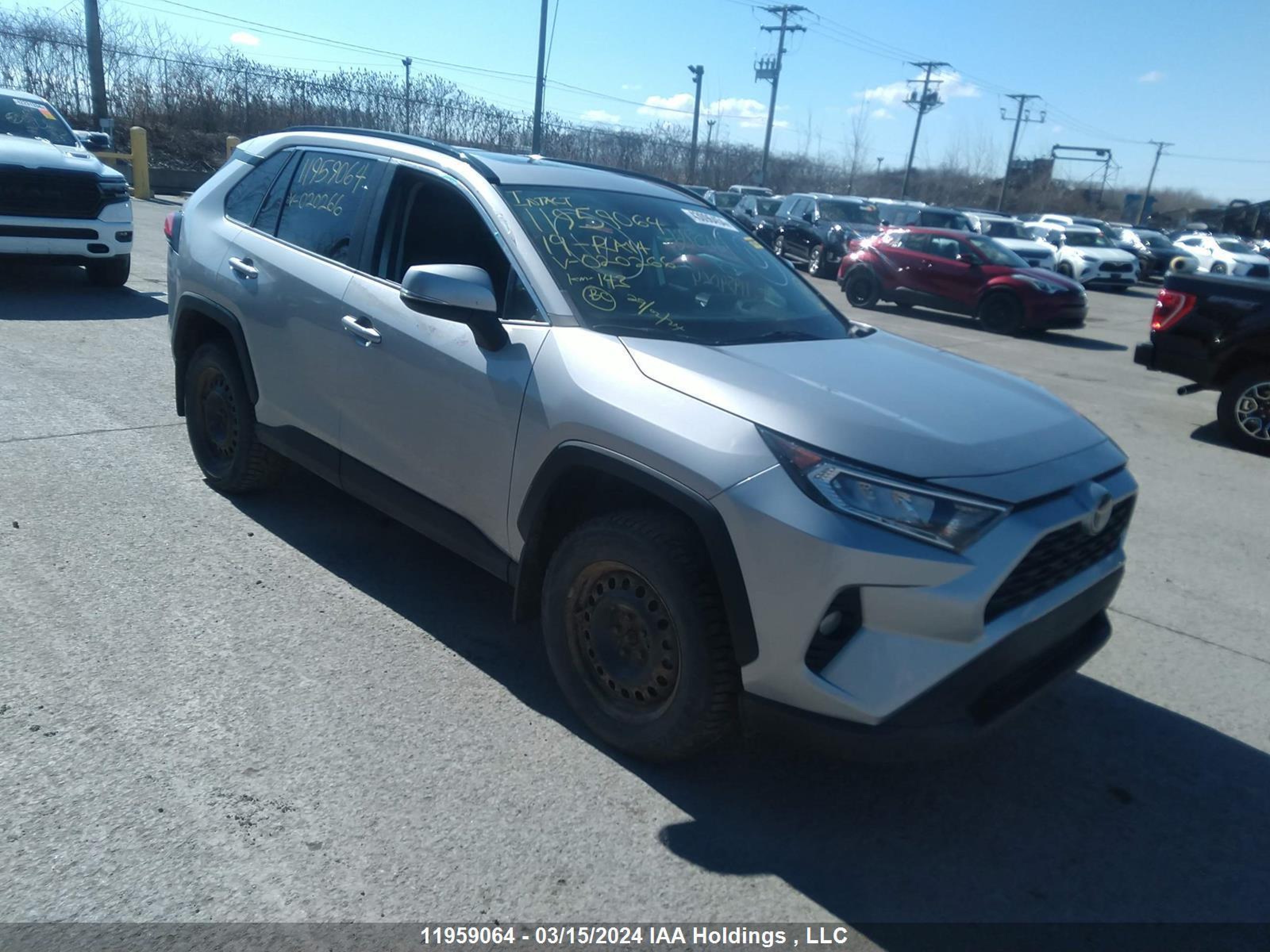 TOYOTA RAV 4 2019 2t3r1rfvxkc020266