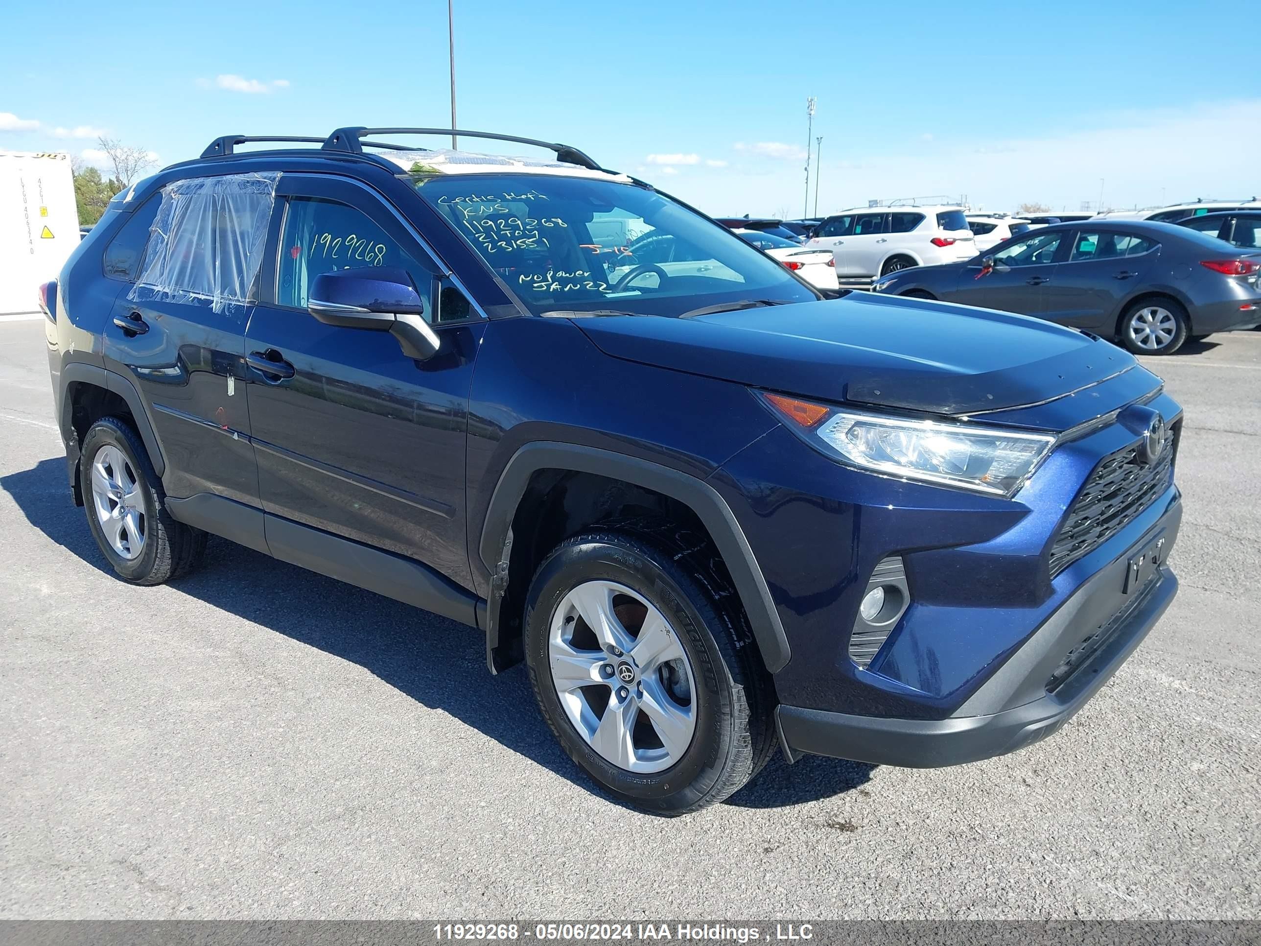 TOYOTA RAV 4 2021 2t3r1rfvxmw231551