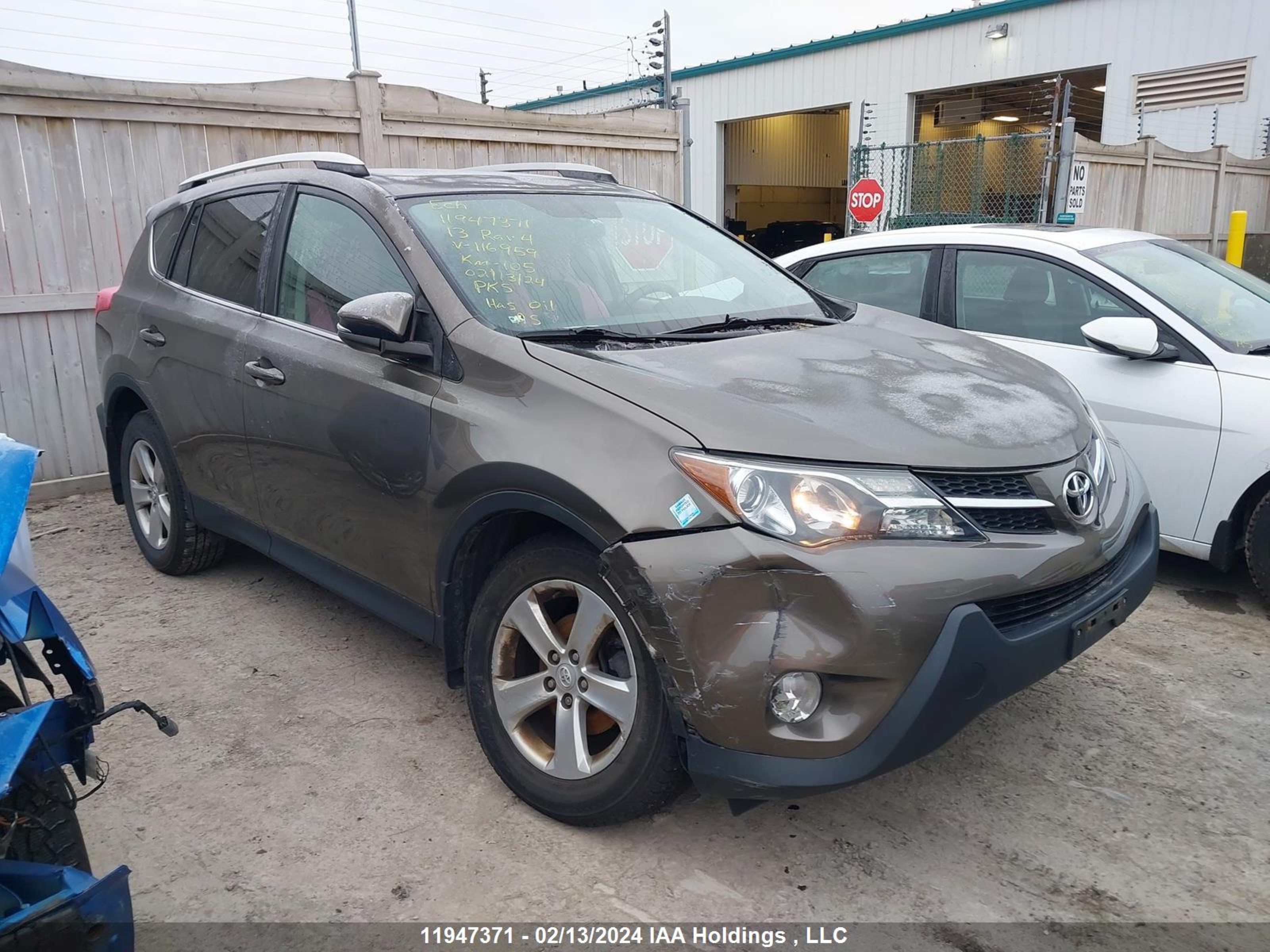 TOYOTA RAV 4 2013 2t3rfrev0dw116959