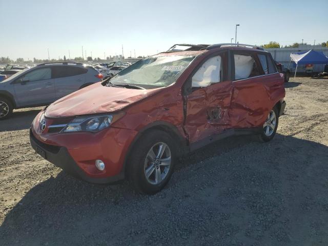 TOYOTA RAV4 XLE 2015 2t3rfrev1fw330040