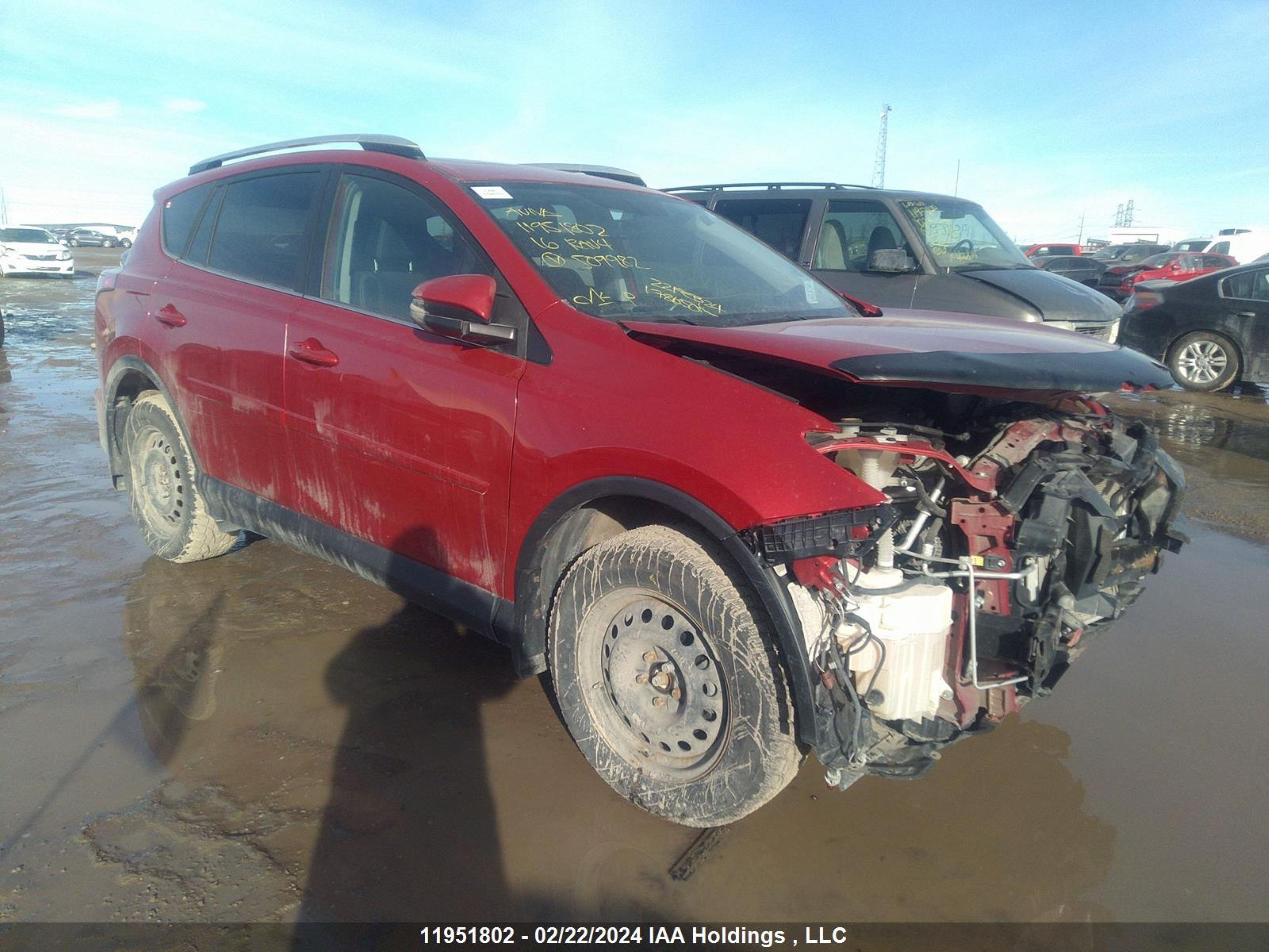 TOYOTA RAV 4 2016 2t3rfrev4gw509982