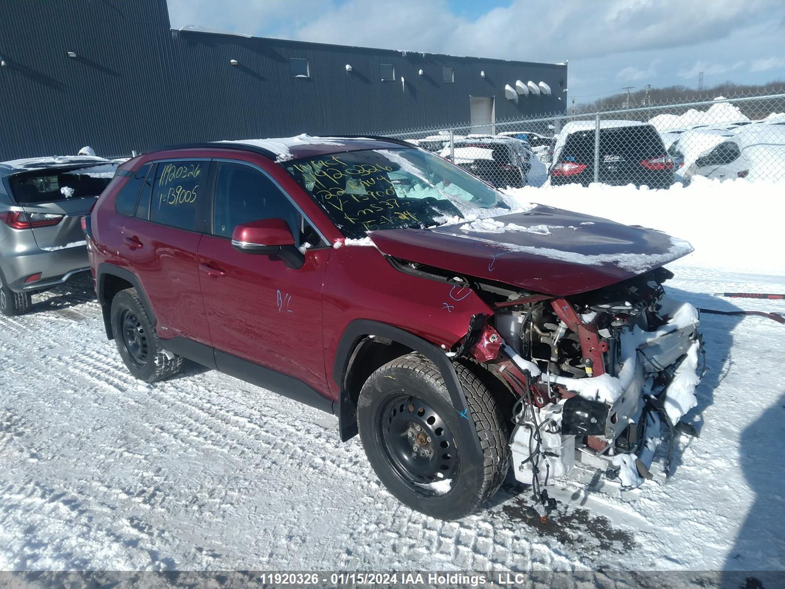 TOYOTA RAV 4 2022 2t3rwrfv1nw139005