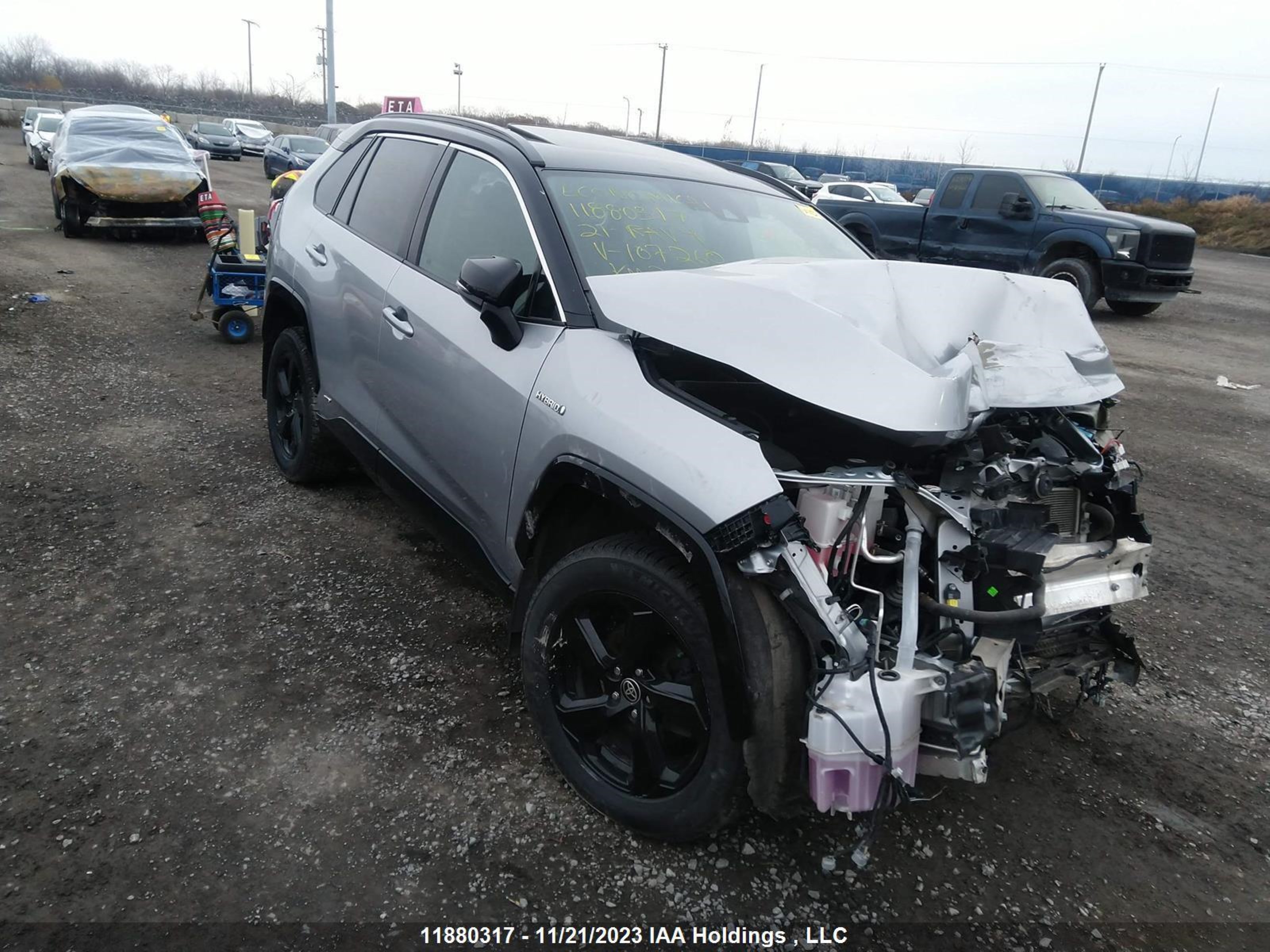 TOYOTA RAV4 XLE 2021 2t3rwrfv2mw107260