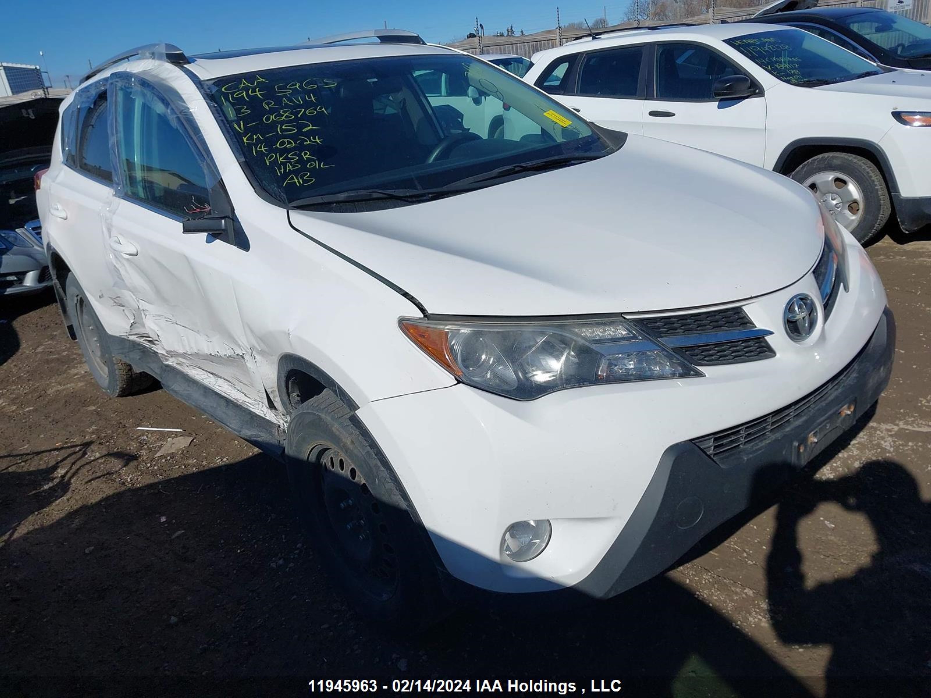 TOYOTA RAV 4 2013 2t3wfrev2dw068769