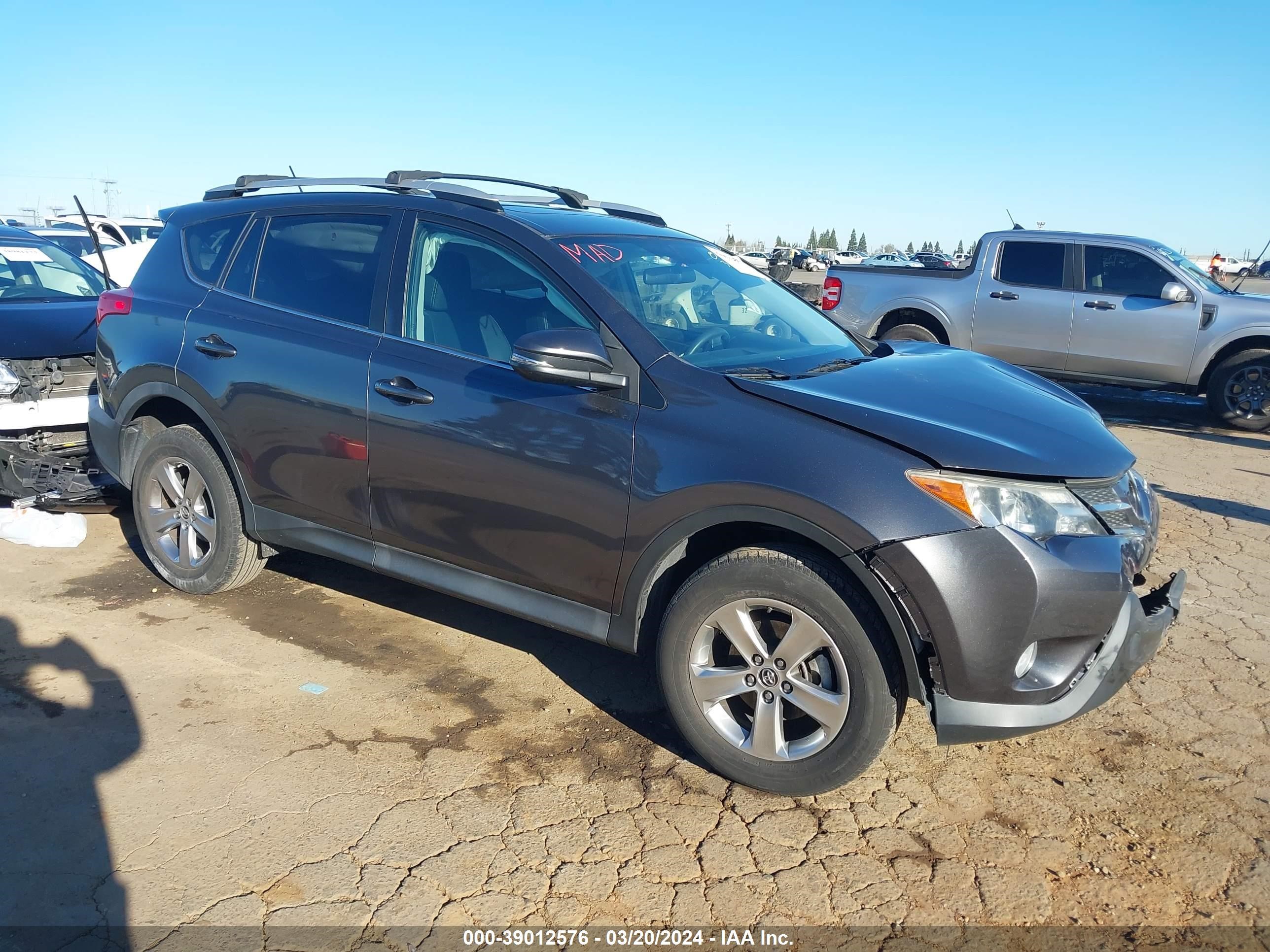 TOYOTA RAV 4 2015 2t3wfrev9fw132986