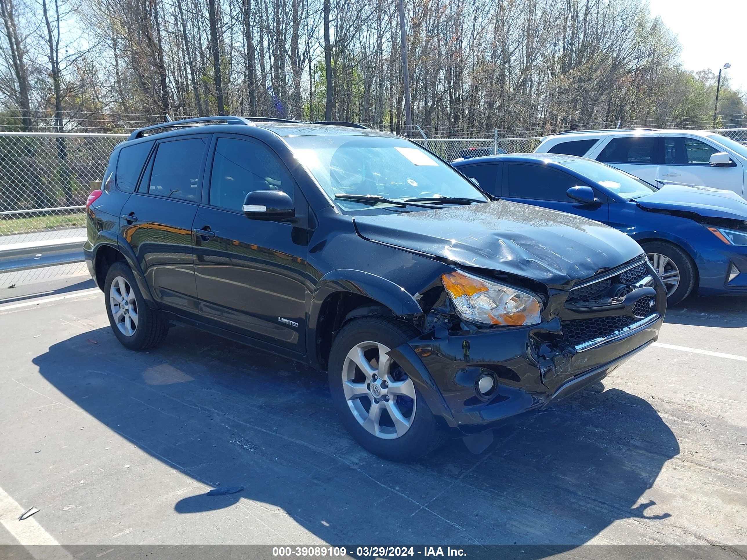 TOYOTA RAV 4 2010 2t3yk4dv9aw008797