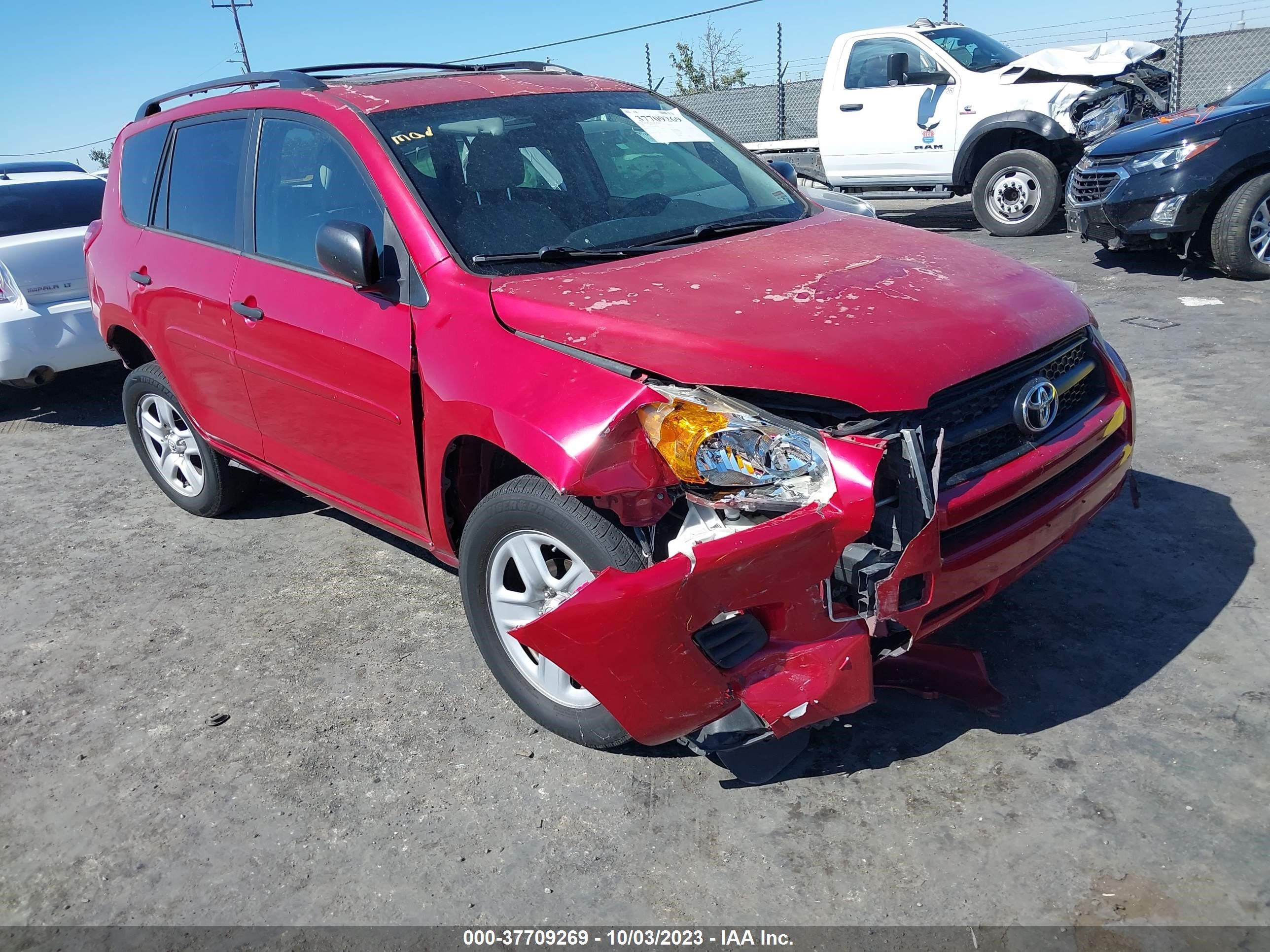 TOYOTA RAV 4 2009 2t3zf33v49w012403