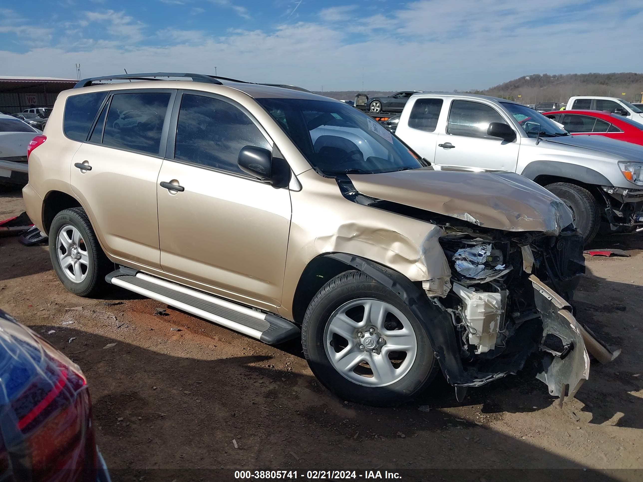 TOYOTA RAV 4 2009 2t3zf33v69w006344