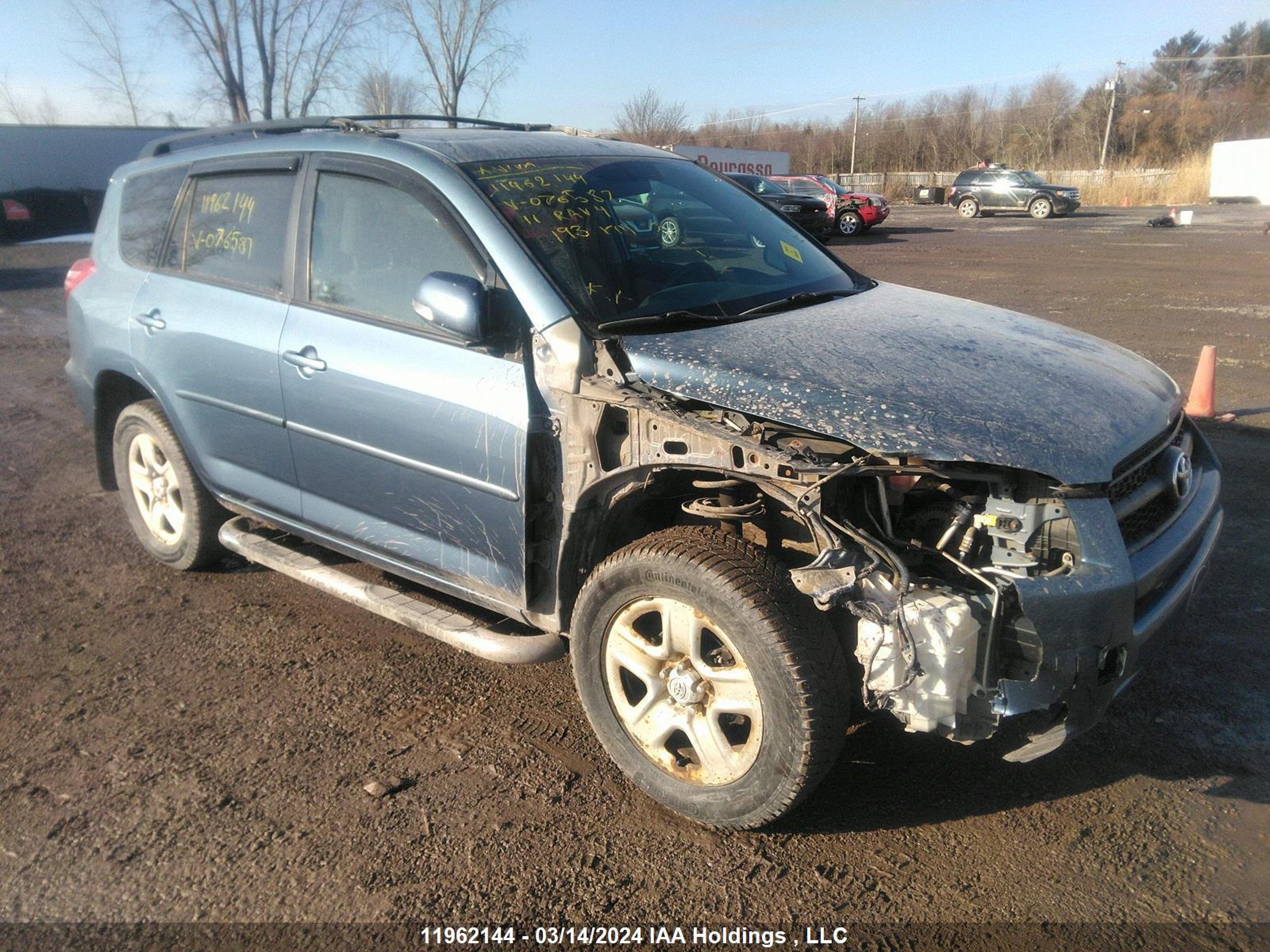 TOYOTA RAV 4 2011 2t3zf4dv5bw076587