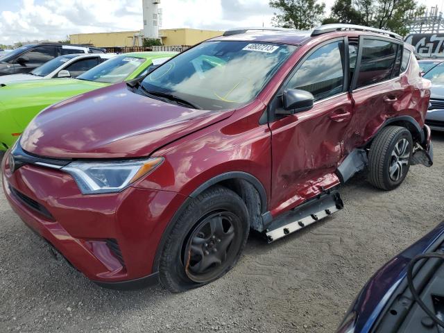 TOYOTA RAV4 LE 2018 2t3zfrev1jw424931