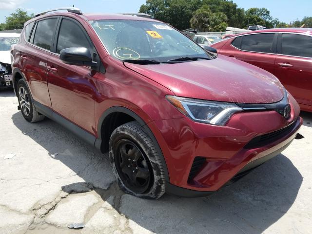 TOYOTA RAV4 LE 2018 2t3zfrev1jw497409