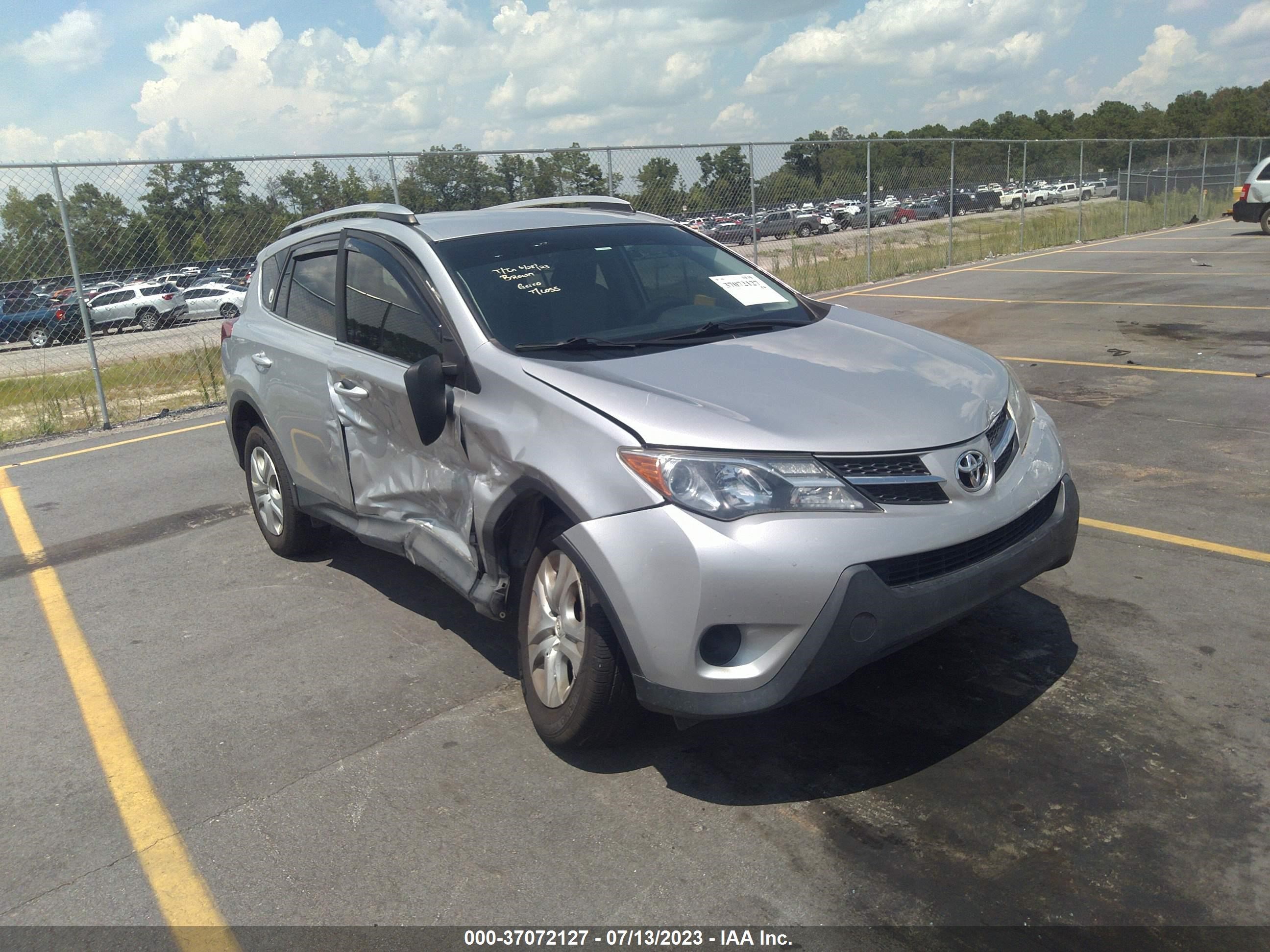 TOYOTA RAV 4 2013 2t3zfrev2dw014563