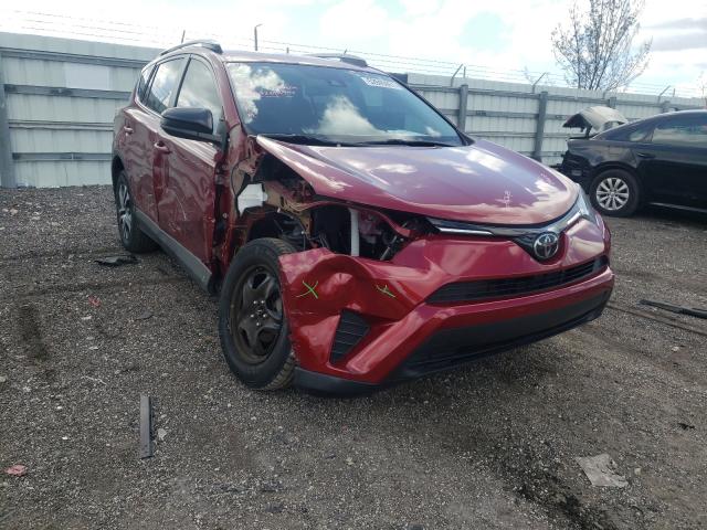 TOYOTA RAV4 LE 2018 2t3zfrev2jw419351