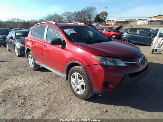 TOYOTA RAV4 LE 2014 2t3zfrev6ew090093