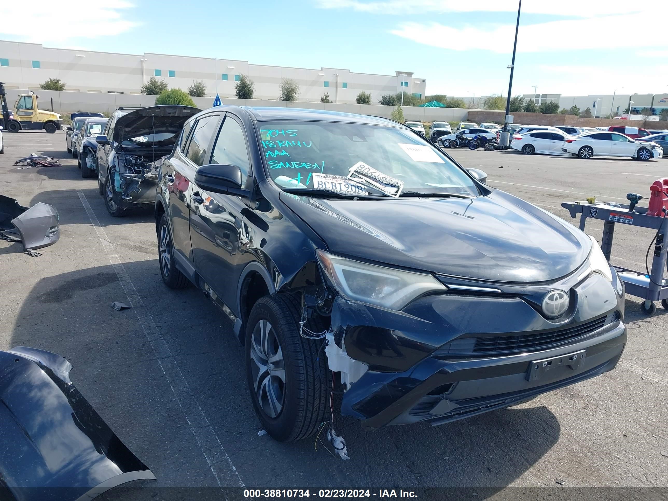 TOYOTA RAV 4 2018 2t3zfrev6jw435701