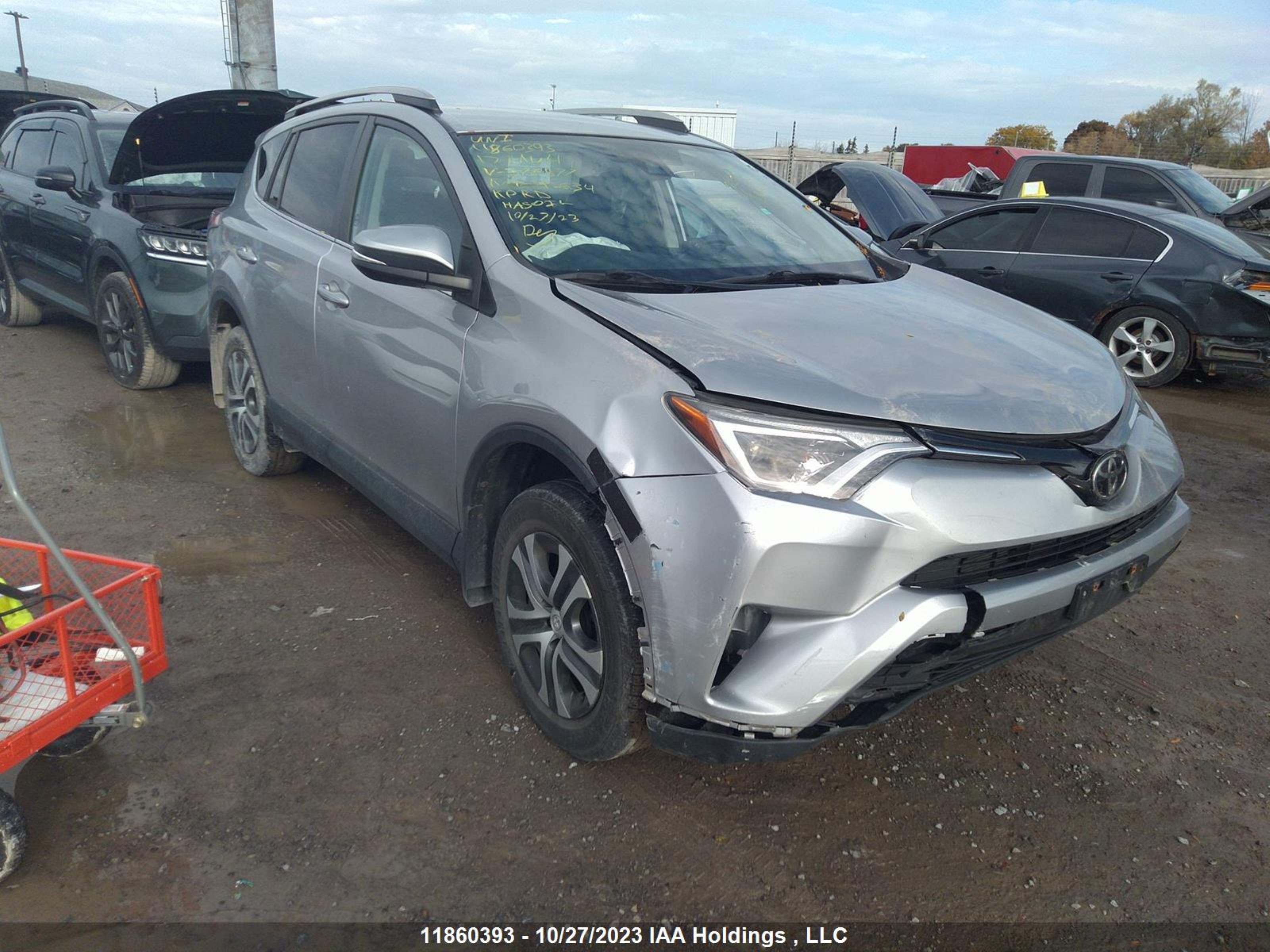 TOYOTA RAV 4 2017 2t3zfrev7hw376877