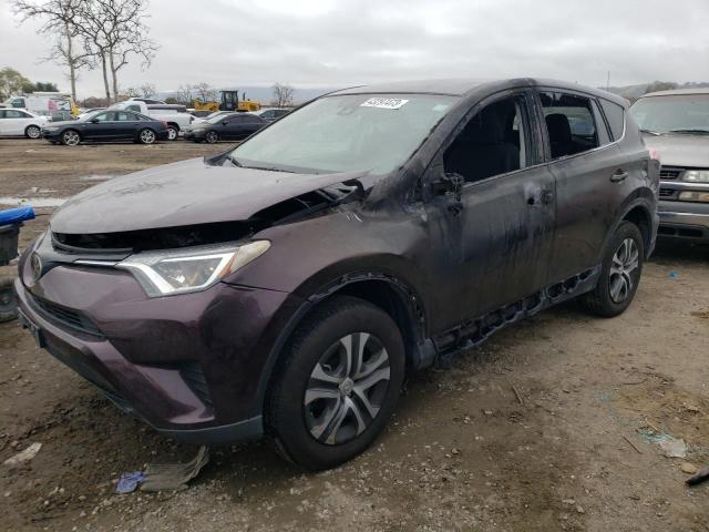 TOYOTA RAV4 LE 2018 2t3zfrev8jw415868