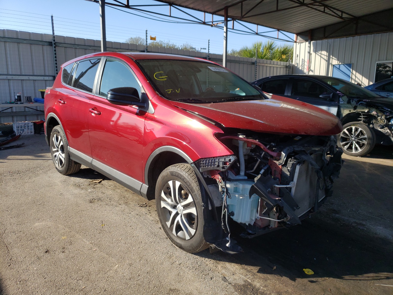 TOYOTA RAV4 LE 2018 2t3zfrev9jw421582