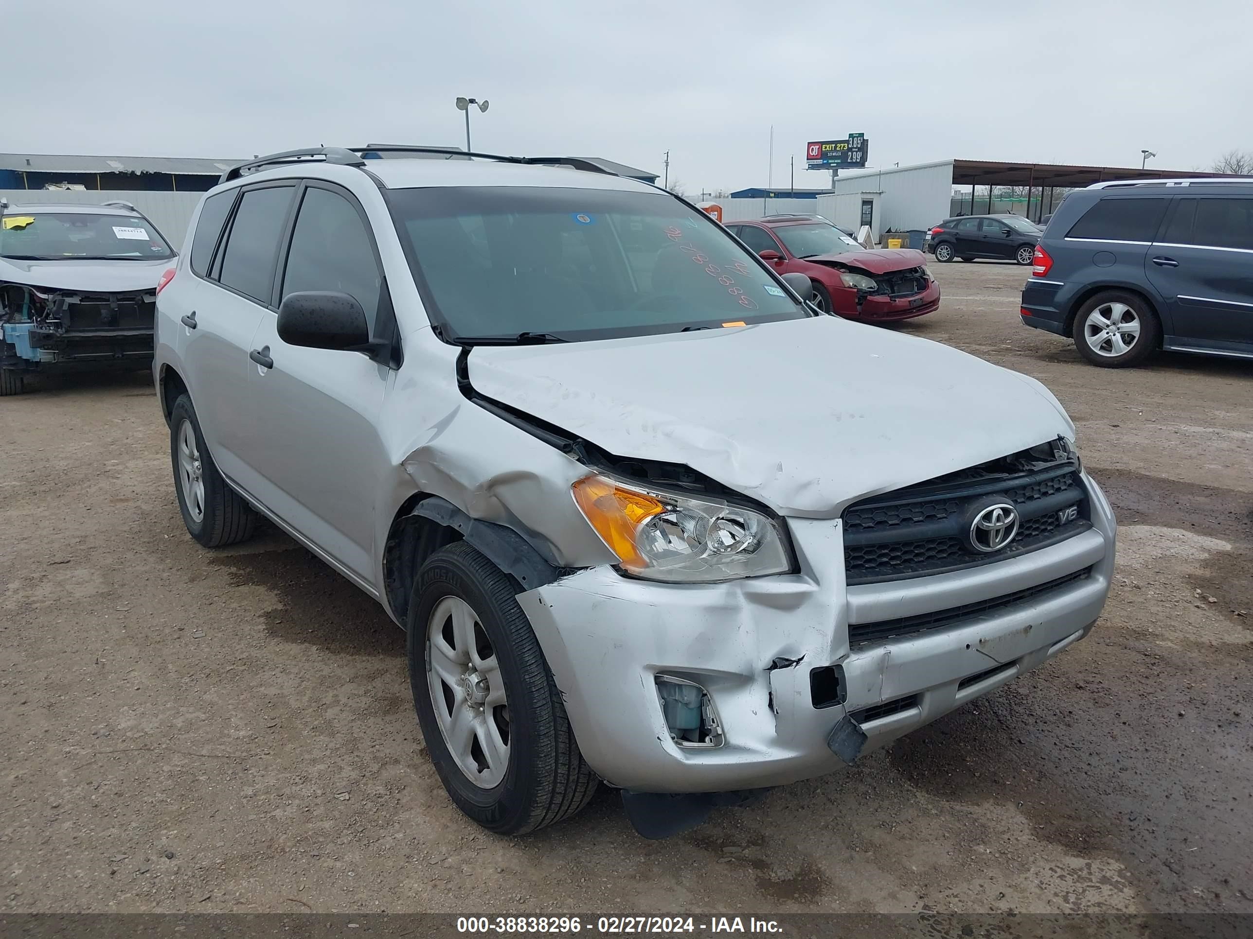 TOYOTA RAV 4 2011 2t3zk4dv6bw012912