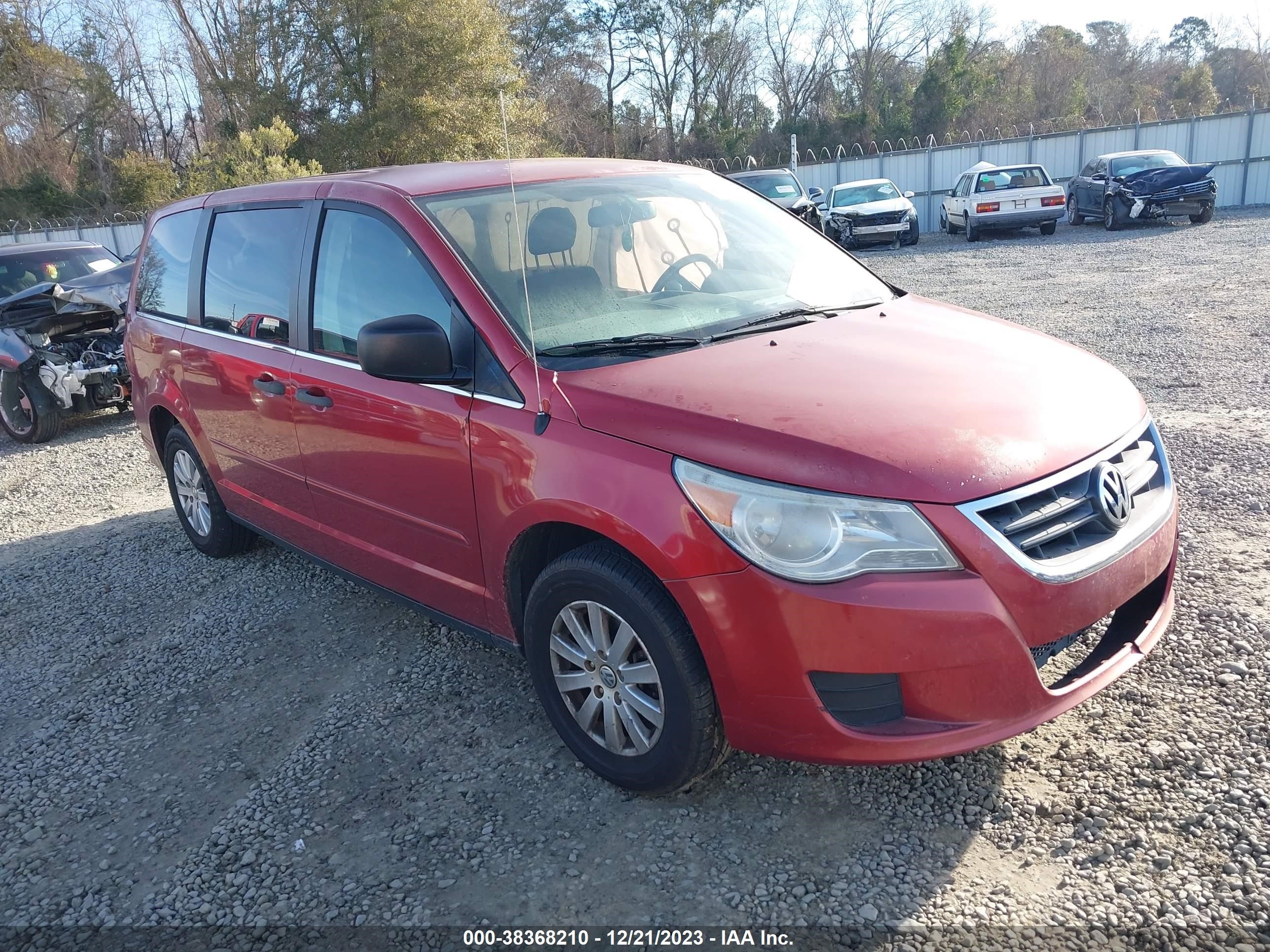 VOLKSWAGEN ROUTAN 2009 2v8hw44199r559078