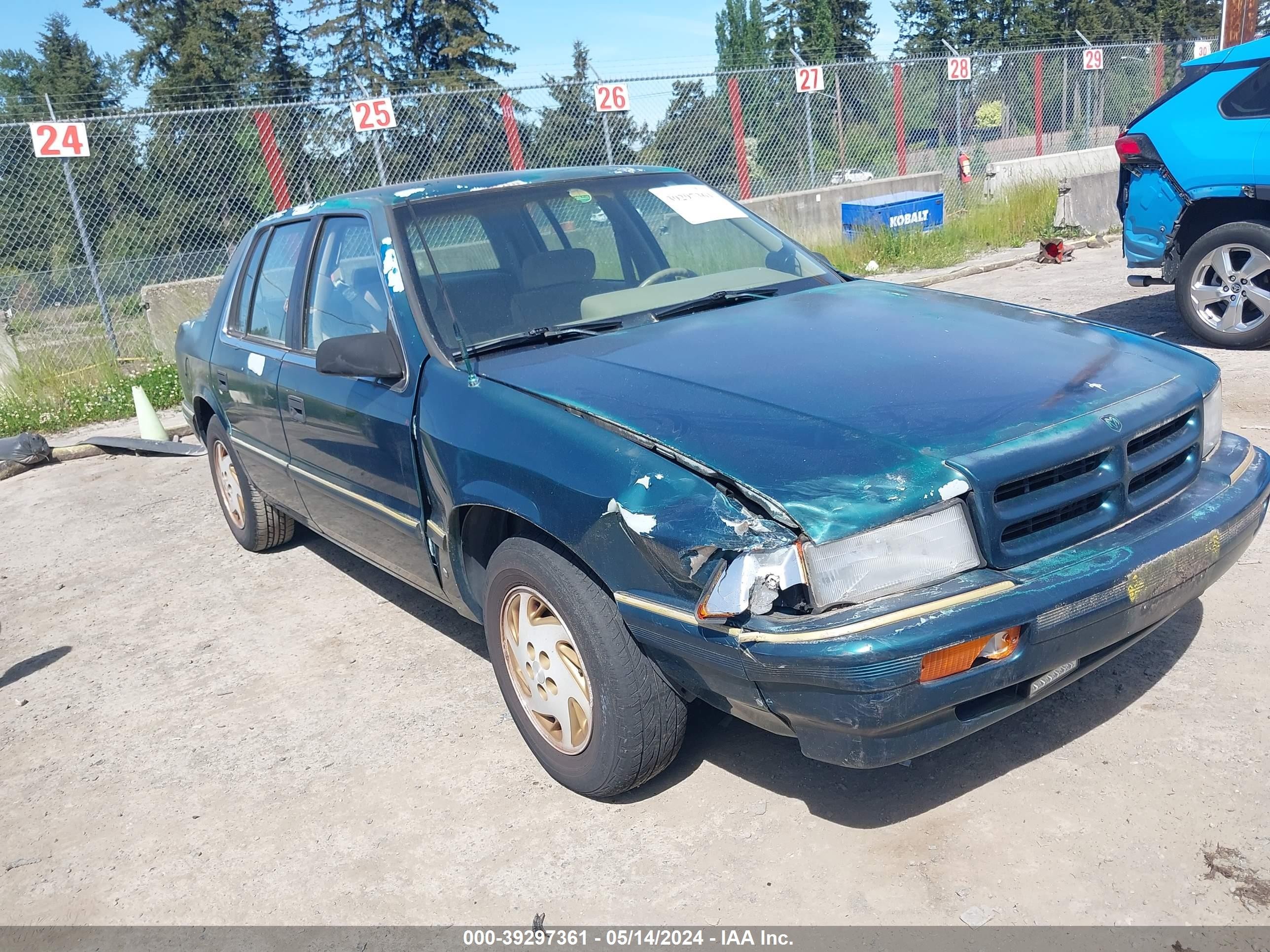 DODGE SPIRIT 1994 3b3aa46k0rt250406