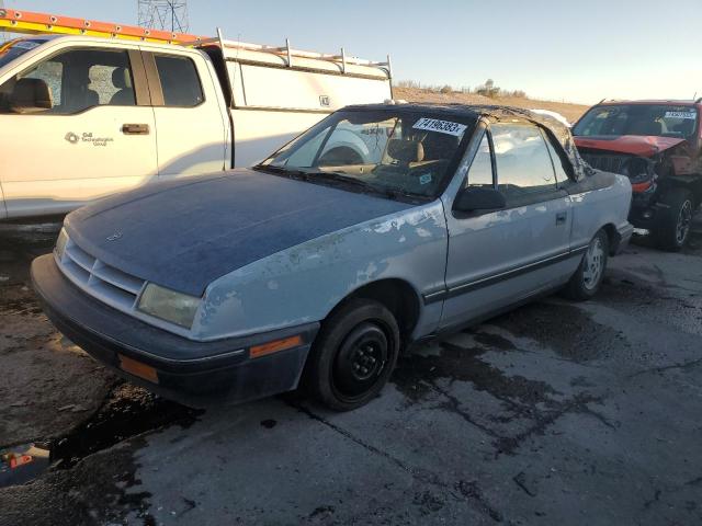 DODGE SHADOW 1991 3b3xp45k6mt592090