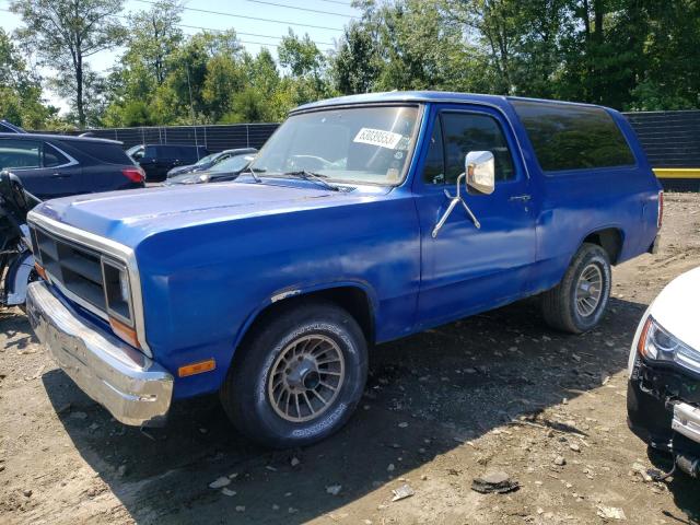 DODGE RAMCHARGER 1987 3b4gd12w2hm733943