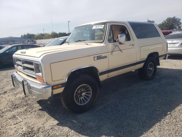 DODGE RAMCHARGER 1986 3b4gw12t5gm625525