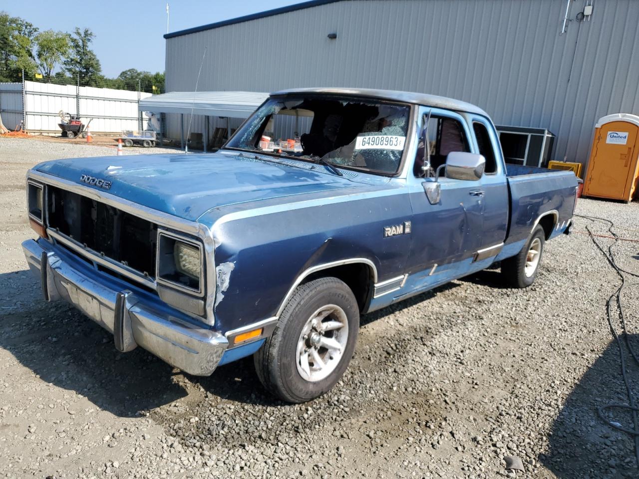 DODGE D150 1990 3b7ge13y2lm049256