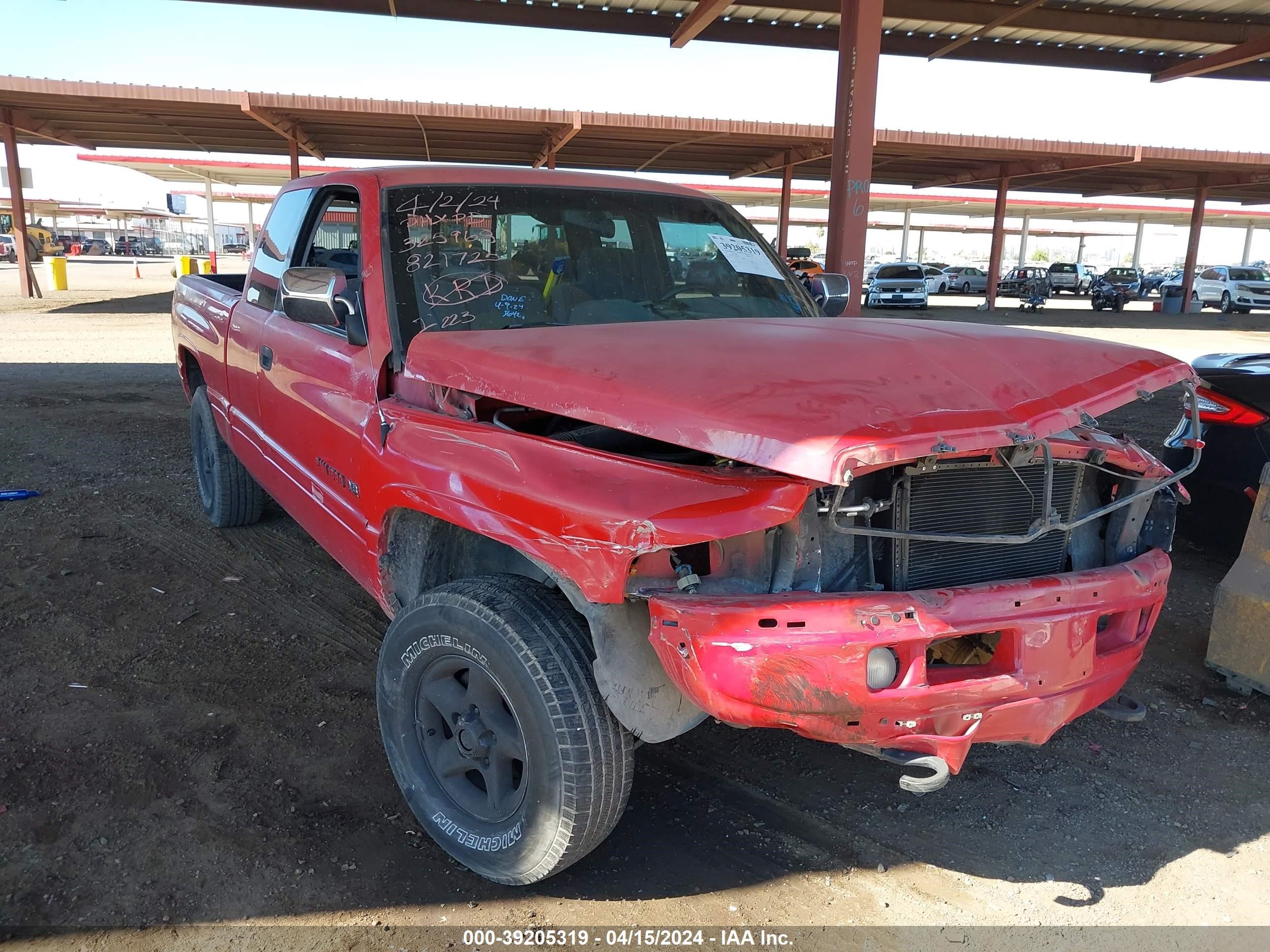 DODGE RAM 1997 3b7hc13z9vg821725