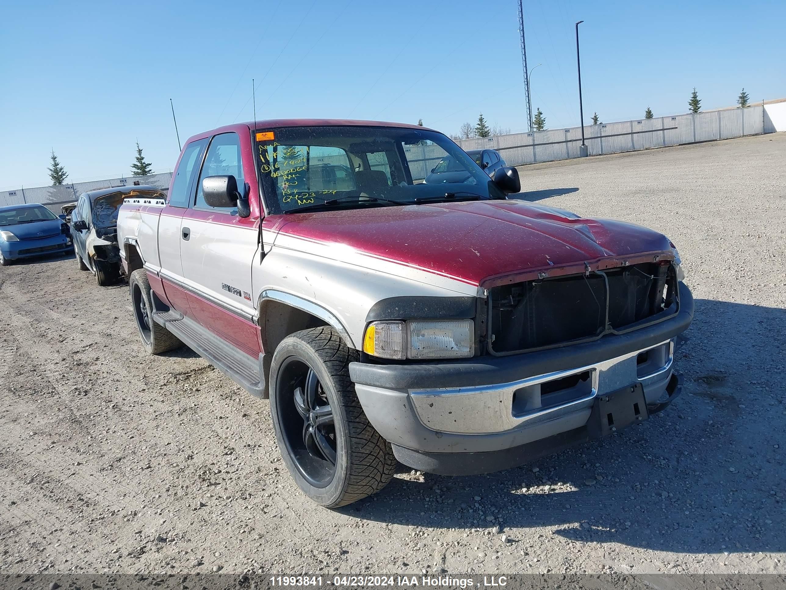 DODGE RAM 1996 3b7hc13zxtm167929