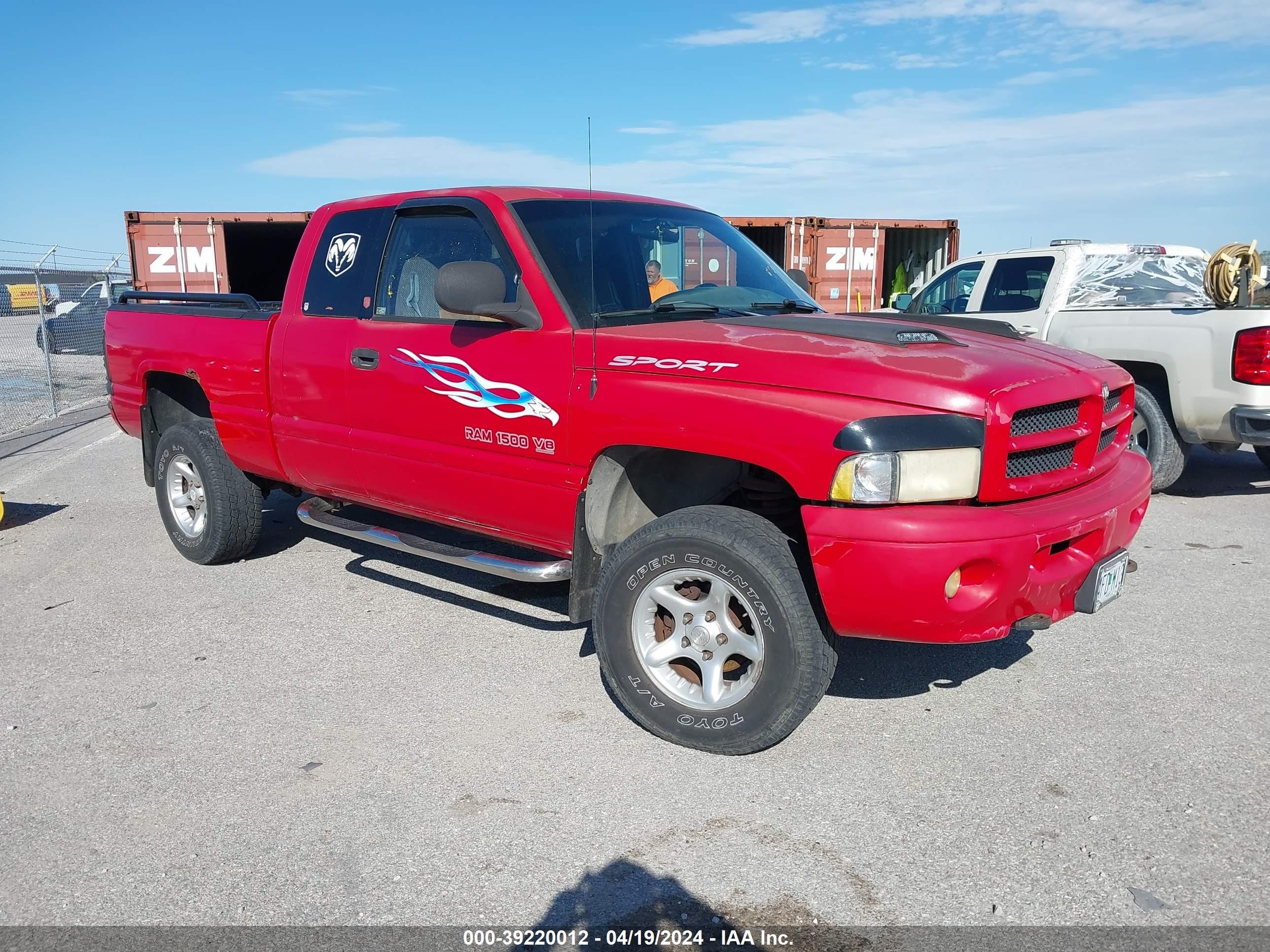 DODGE RAM 2001 3b7hf13z51g190330