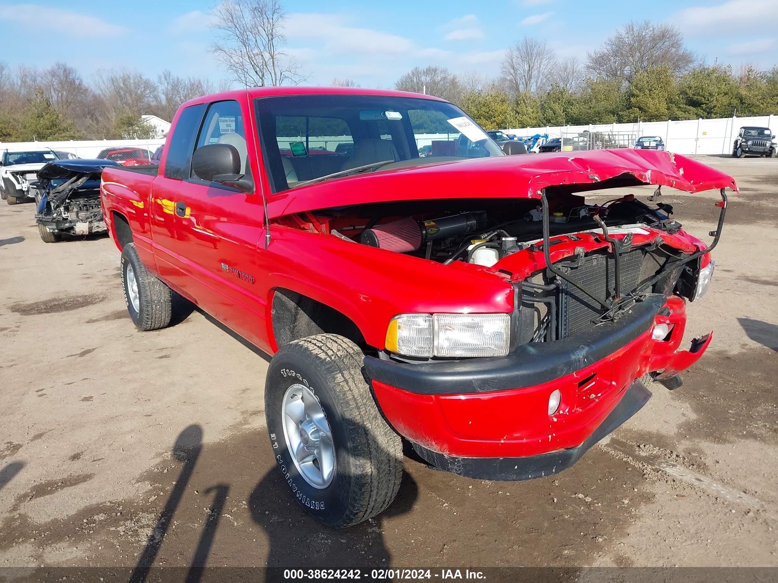 DODGE RAM 1998 3b7hf13z6wg146621