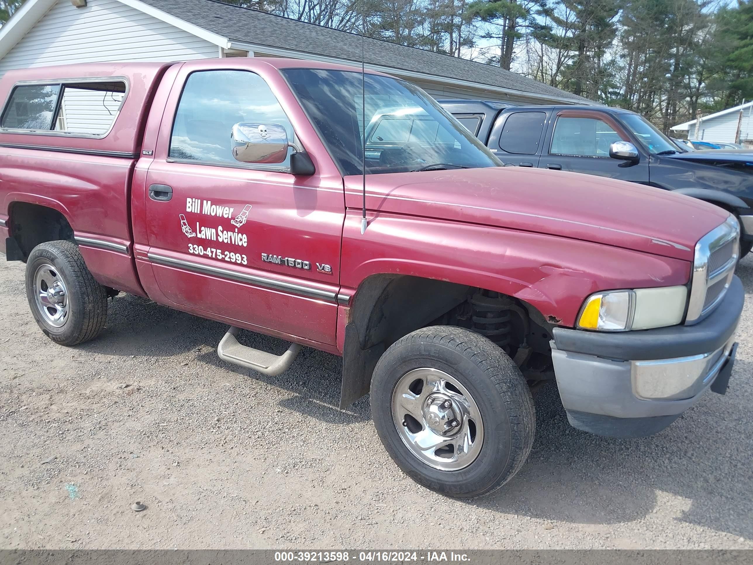 DODGE RAM 1994 3b7hf16y3rm530980