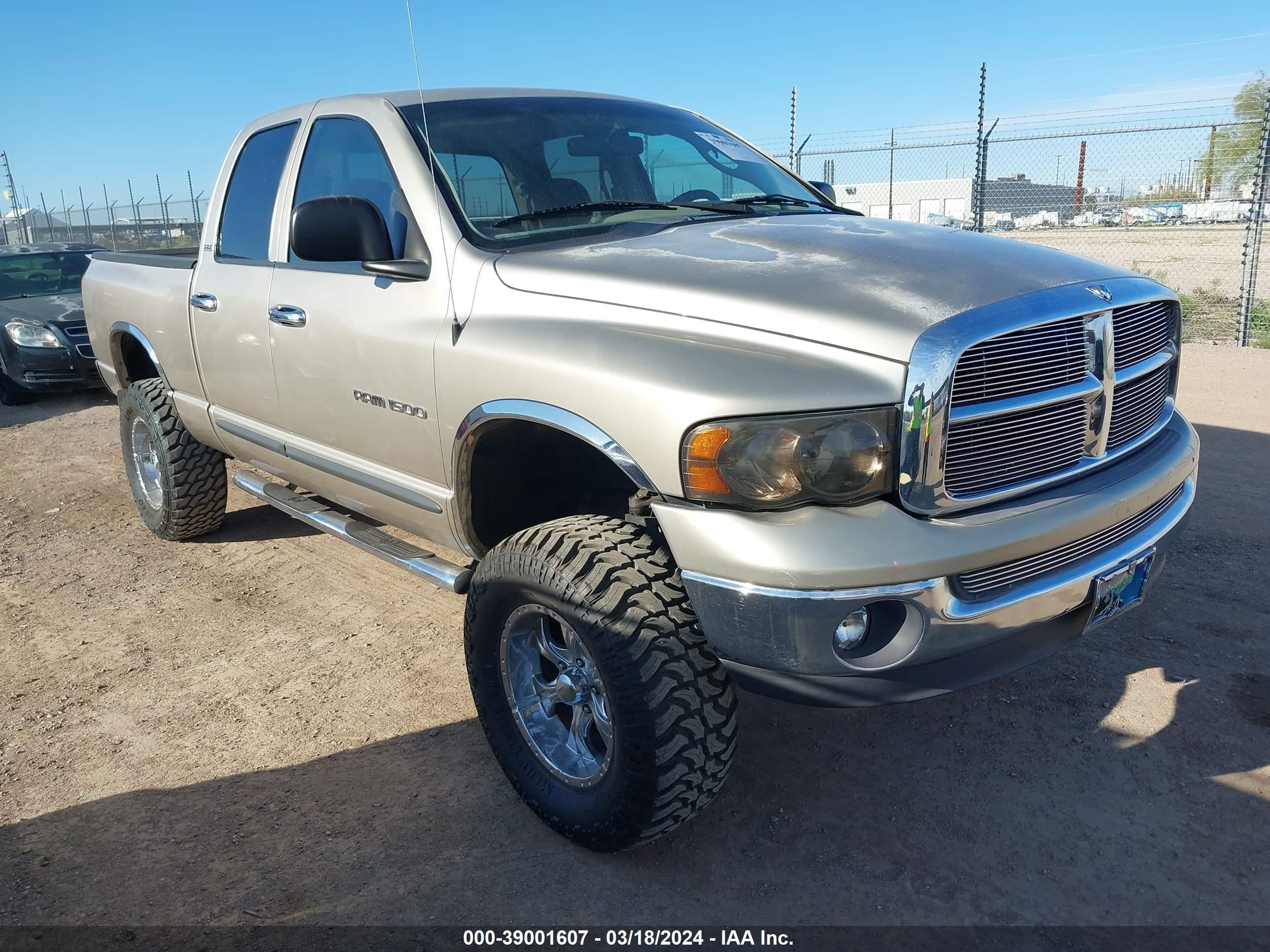 DODGE RAM 2002 3b7hu18z02g106950