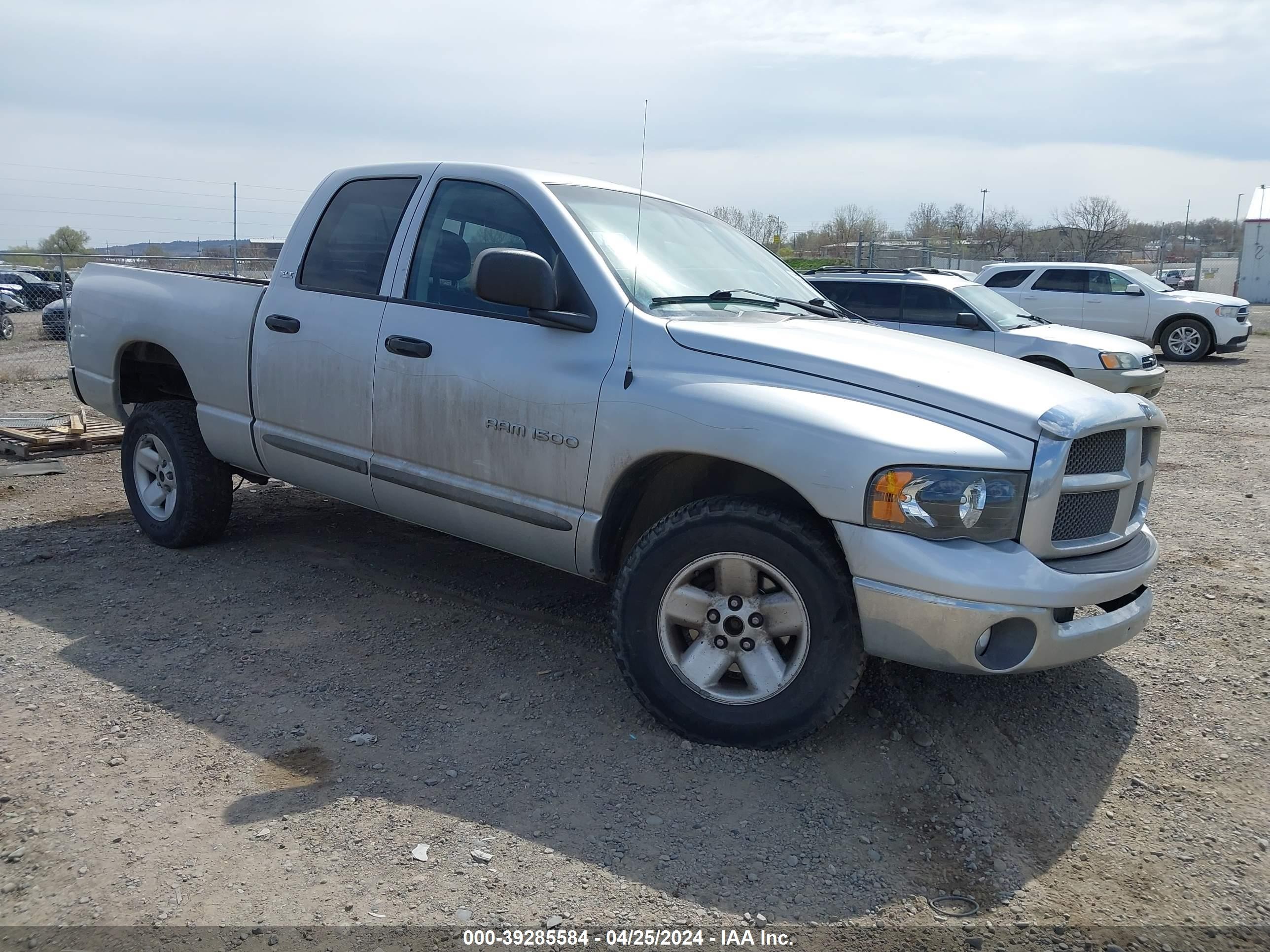 DODGE RAM 2002 3b7hu18z22g136032