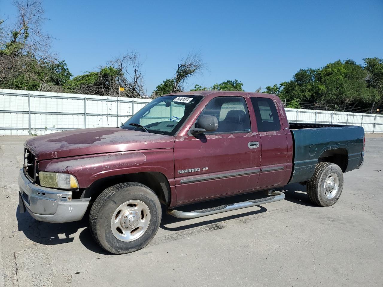 DODGE RAM 2002 3b7kc23z22m211108