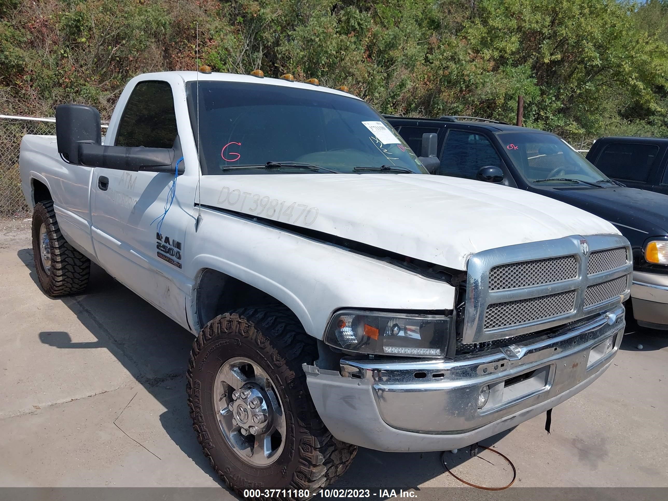 DODGE RAM 2002 3b7kc26682m211289