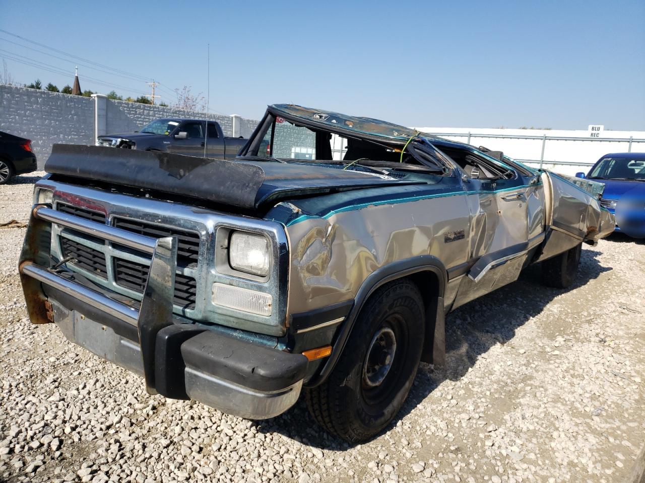 DODGE D150 1993 3b7ke23c0pm115779