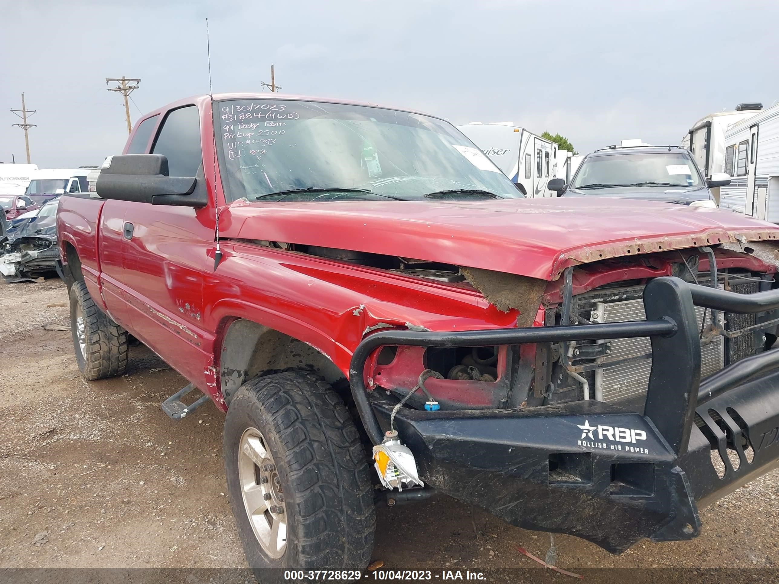 DODGE RAM 1999 3b7kf2364xg139783