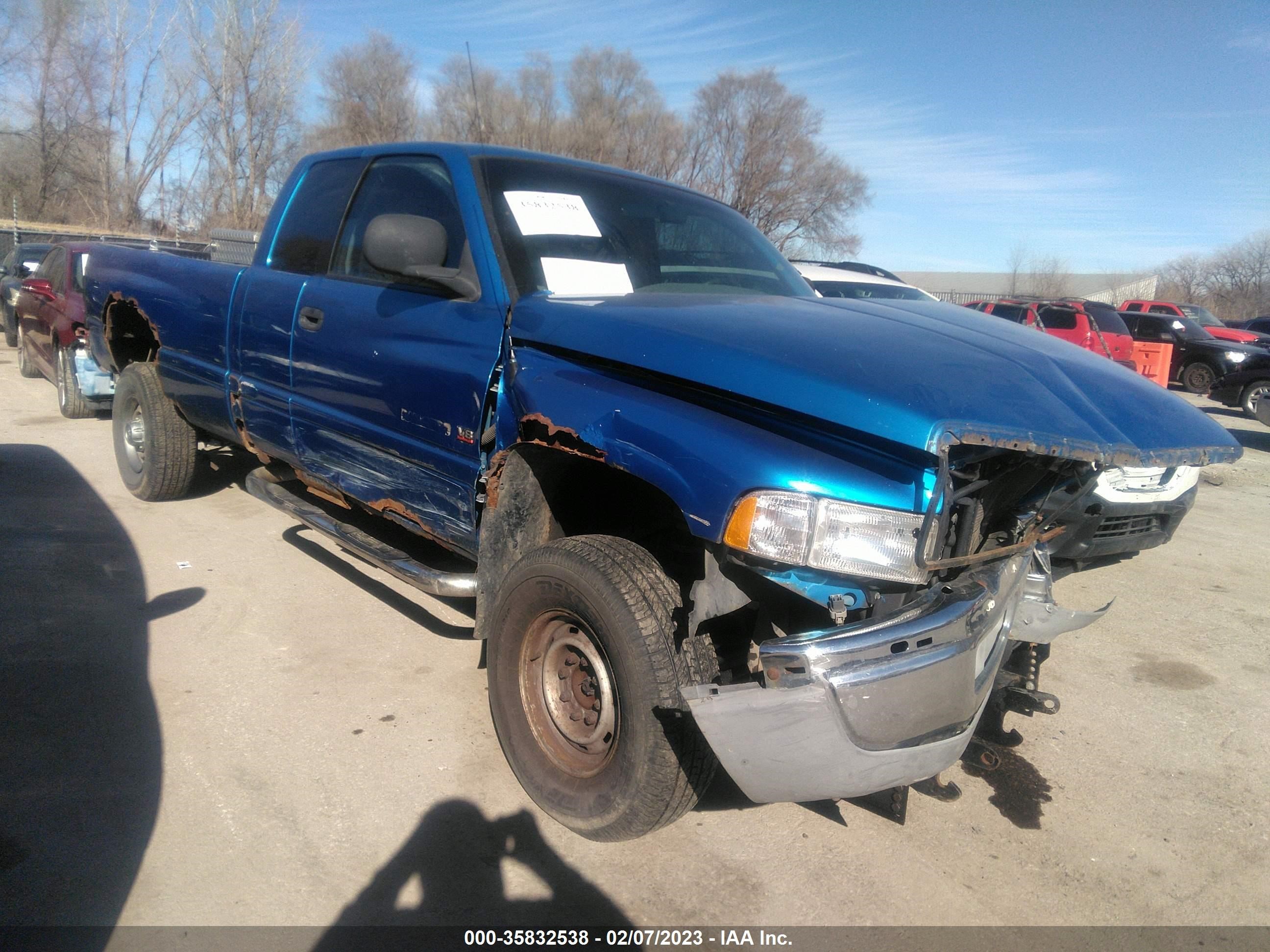 DODGE RAM 1999 3b7kf23z2xg198972